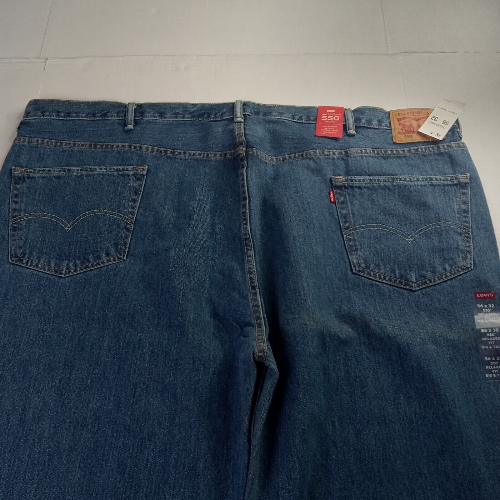 Levi's Levi's 550 Relaxed Jeans Men’s Size 56x32 Blue Loose Tapered Size US 44 / EU 60 - 7 Thumbnail
