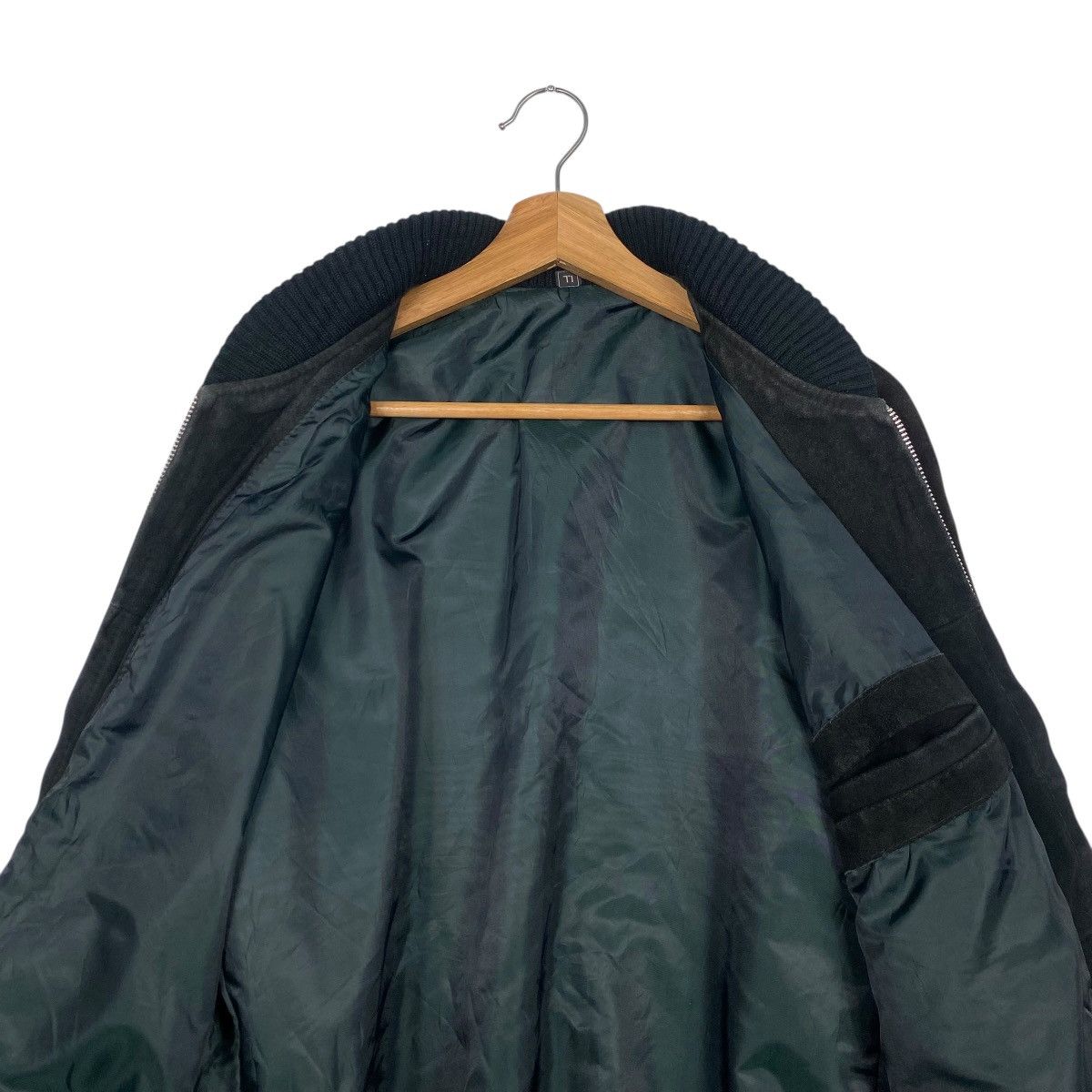 Leather Vintage suede leather bomber jacket Size US L / EU 52-54 / 3 - 12 Thumbnail