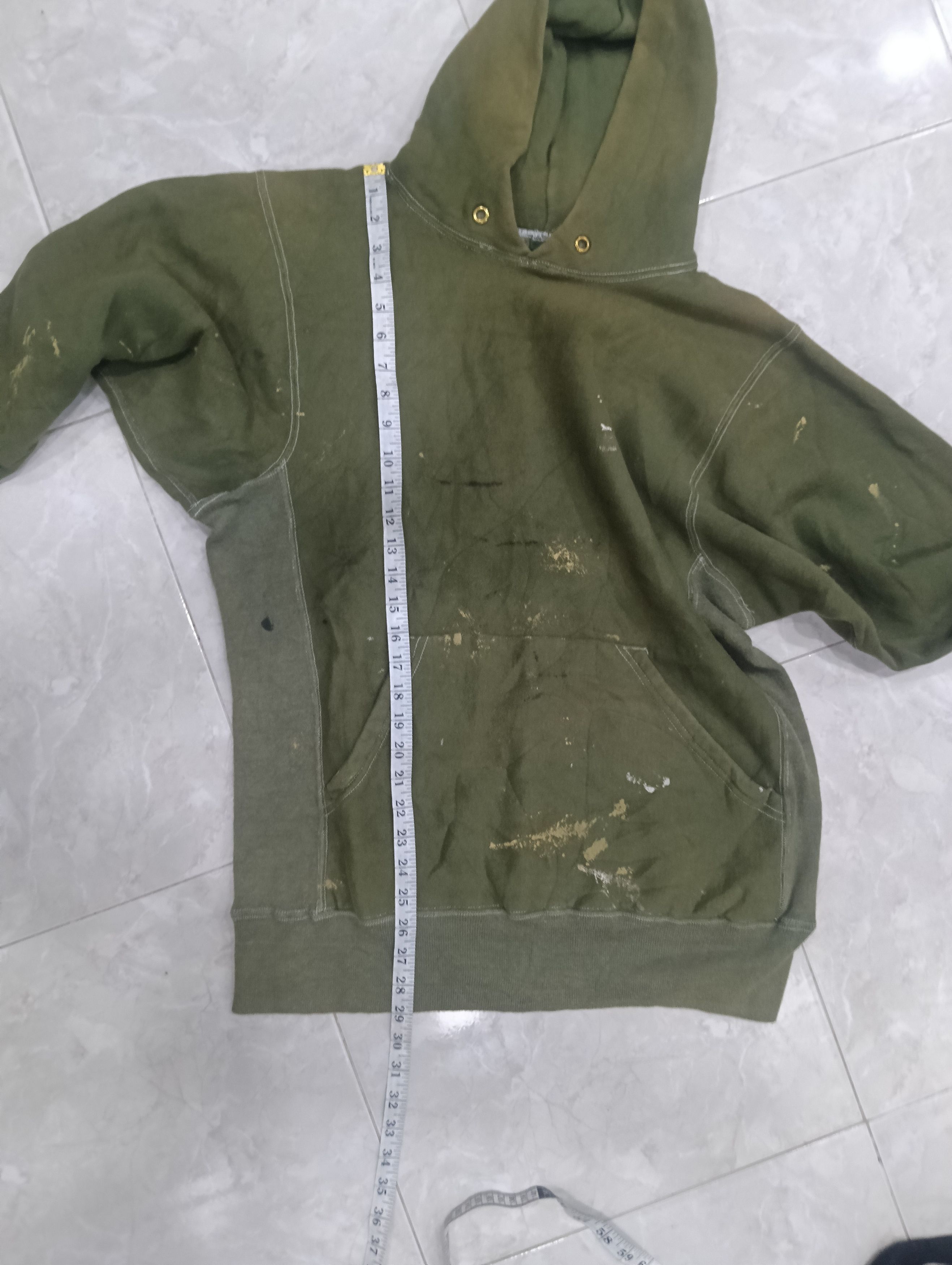 Vintage Rare Vintage Hoodie Like Army Size US XL / EU 56 / 4 - 9 Thumbnail