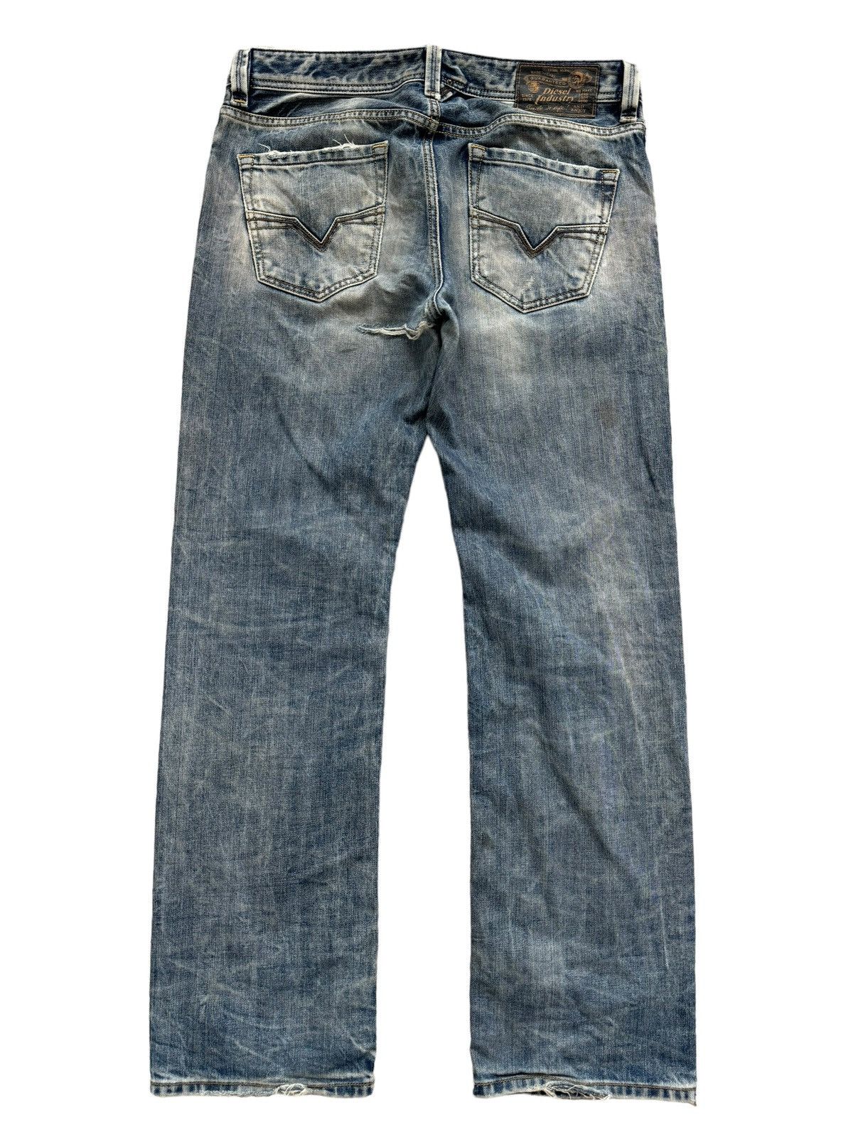 Diesel Vintage Diesel Industry Distressd Clawmark Jeans Size US 34 / EU 50 - 8 Thumbnail