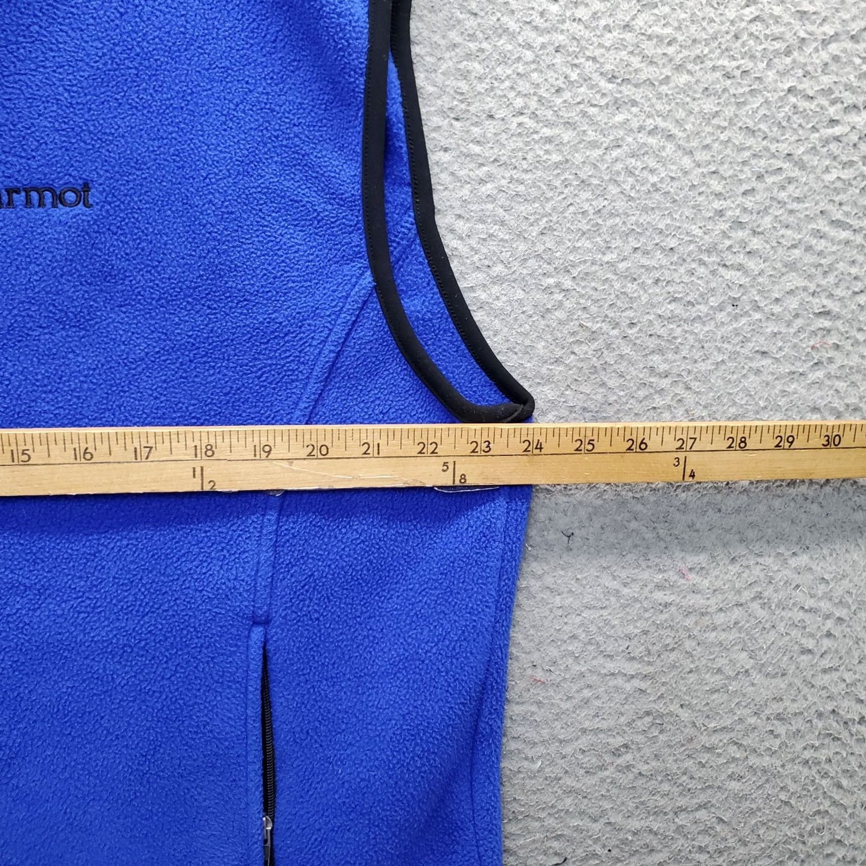 Marmot Marmot Gorpcore Vest Mens Large Blue Fleece Full Zip Mountain Mock Neck Size US L / EU 52-54 / 3 - 4 Thumbnail