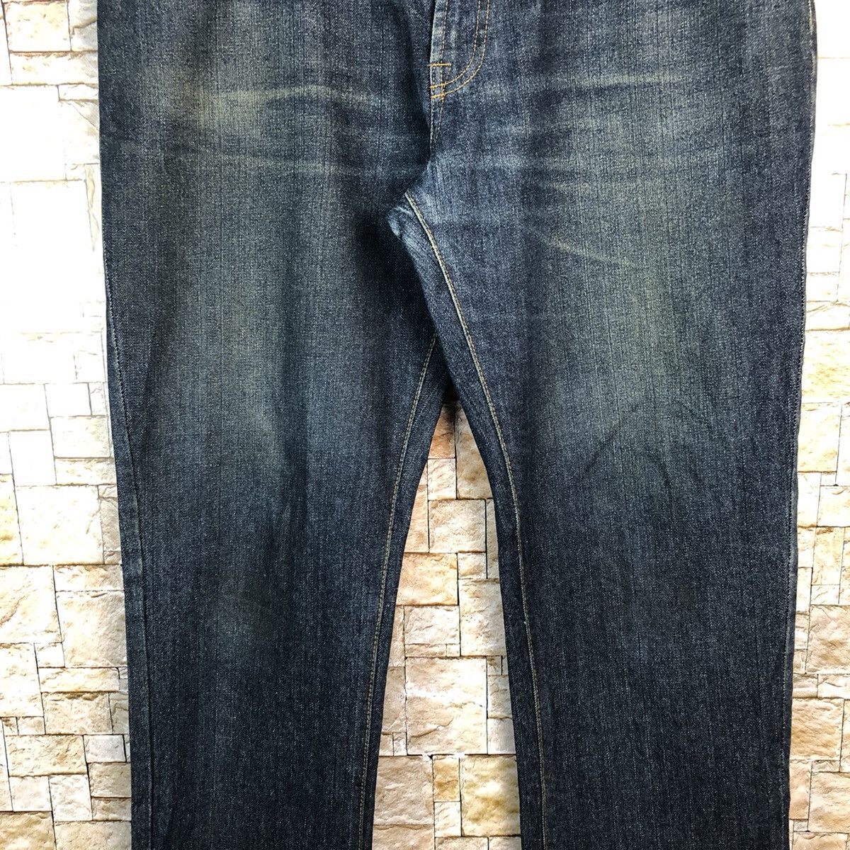 Japanese Brand Japanese Brand Blue Denim Pants #7579 Size US 37 - 6 Thumbnail