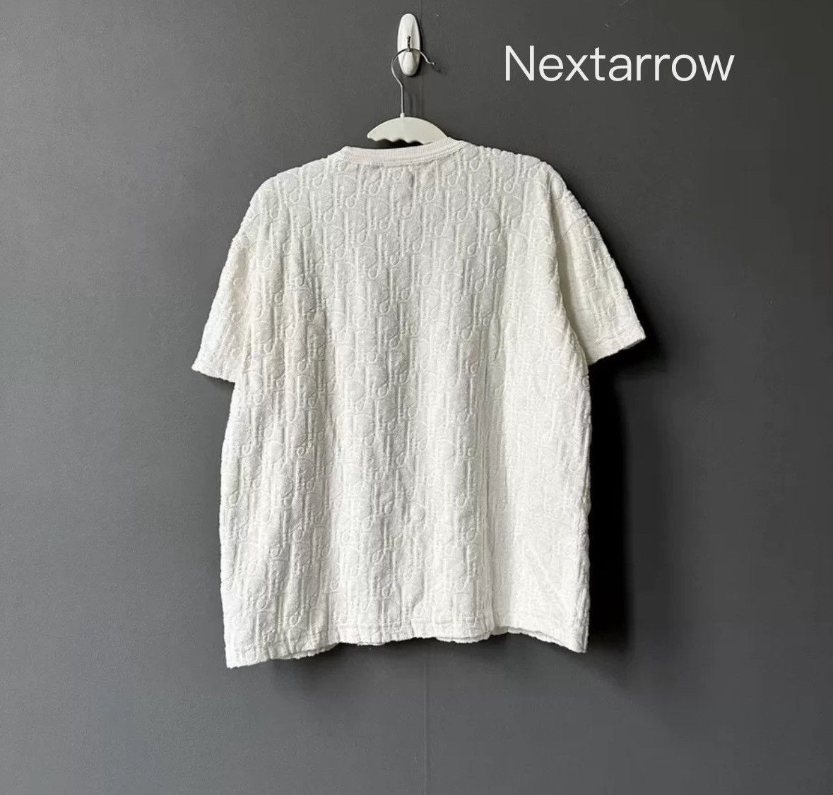 Dior Dior white towel full printed short sleeved shirt Size US S / EU 44-46 / 1 - 2 Thumbnail