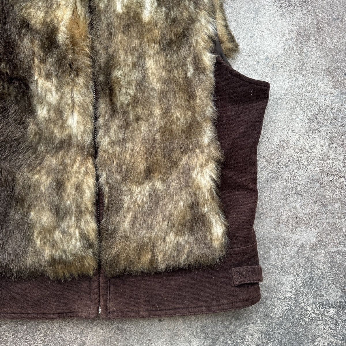 Hysteric Glamour Y2K Grunge Glam Vintage Faux Fur Vest Size M / US 6-8 / IT 42-44 - 8 Thumbnail