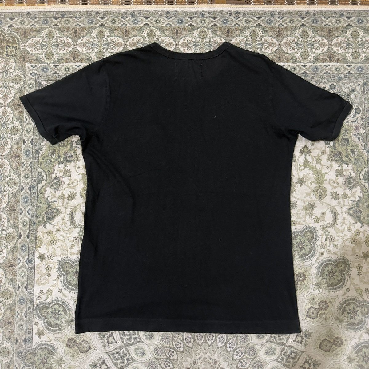 Margaret Howell MHL. Margaret Howell Japan Black Pocket Tee Boxy Fit Size L Size US L / EU 52-54 / 3 - 9 Thumbnail