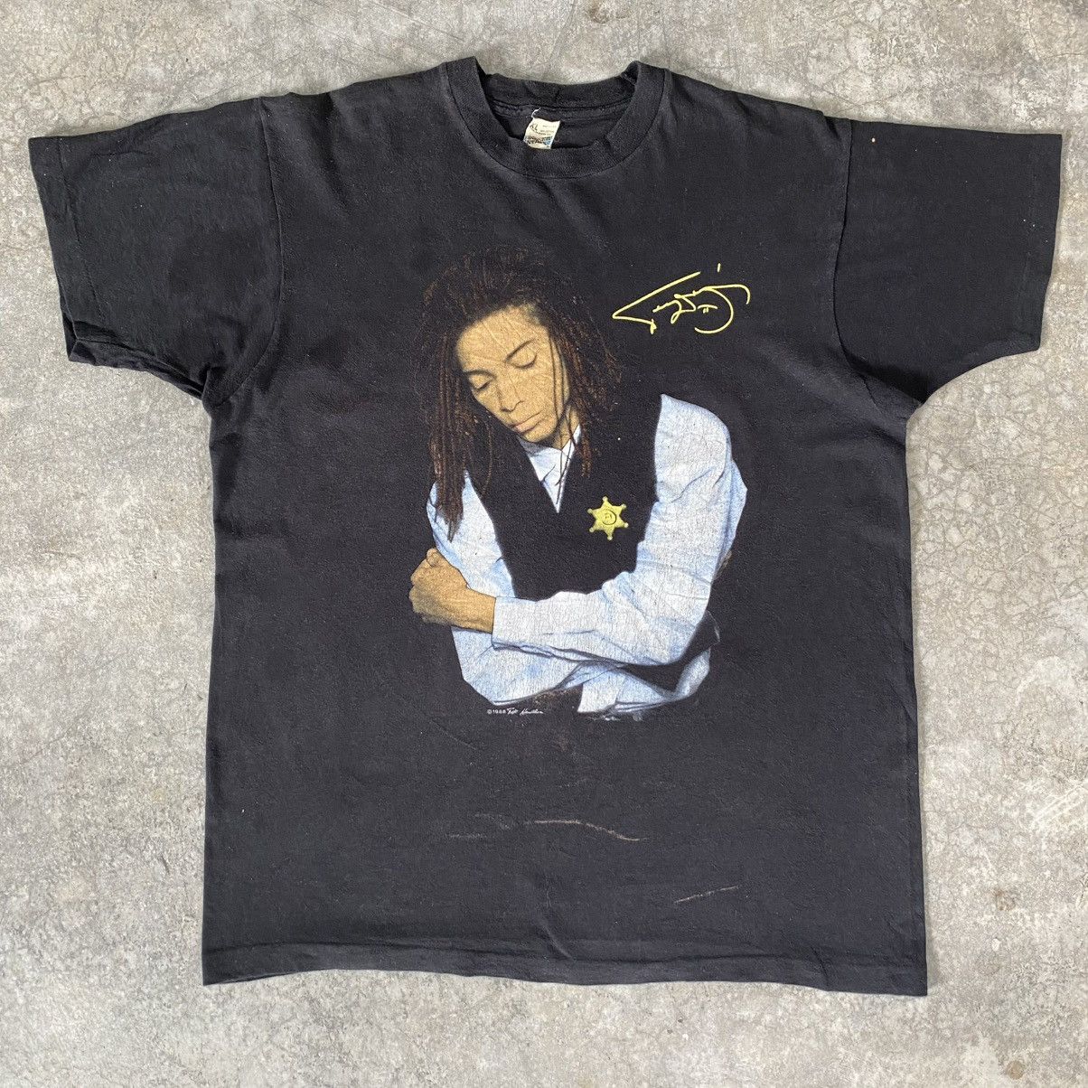 Band Tees VTG 1988 Terence Trent D’Arby & Bojangles Tour Promo Tee Size US L / EU 52-54 / 3 - 2 Thumbnail