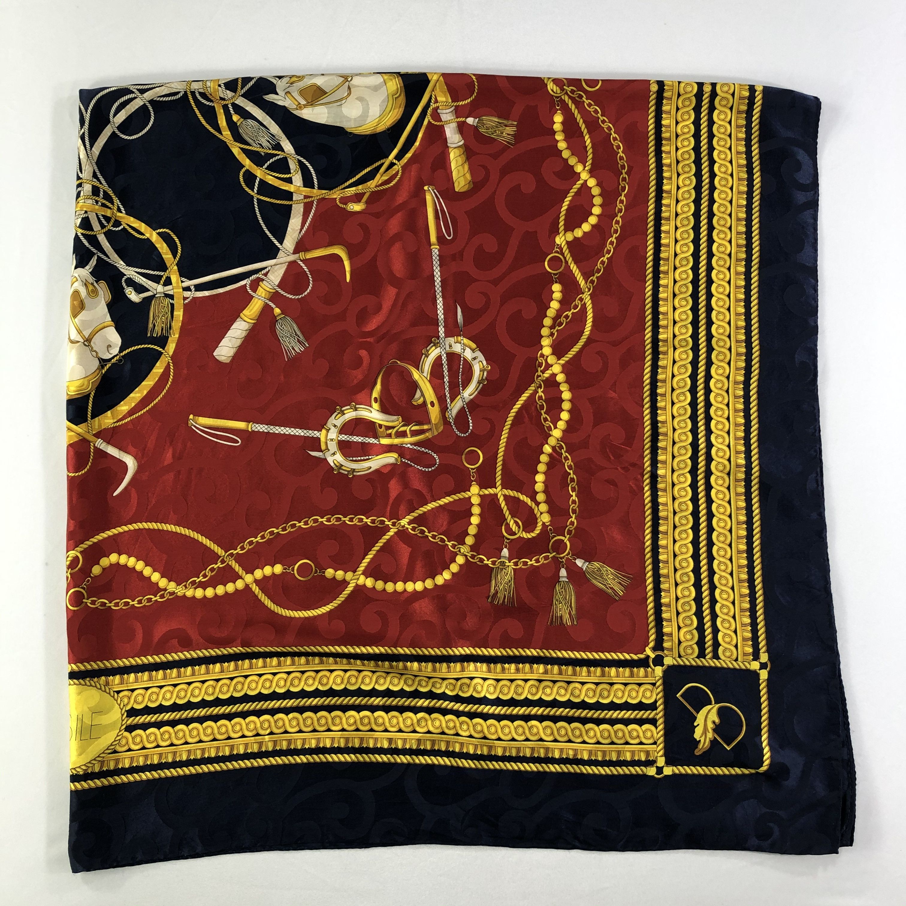 Vintage Vintage Basile Silk Scarf Size ONE SIZE - 2 Thumbnail