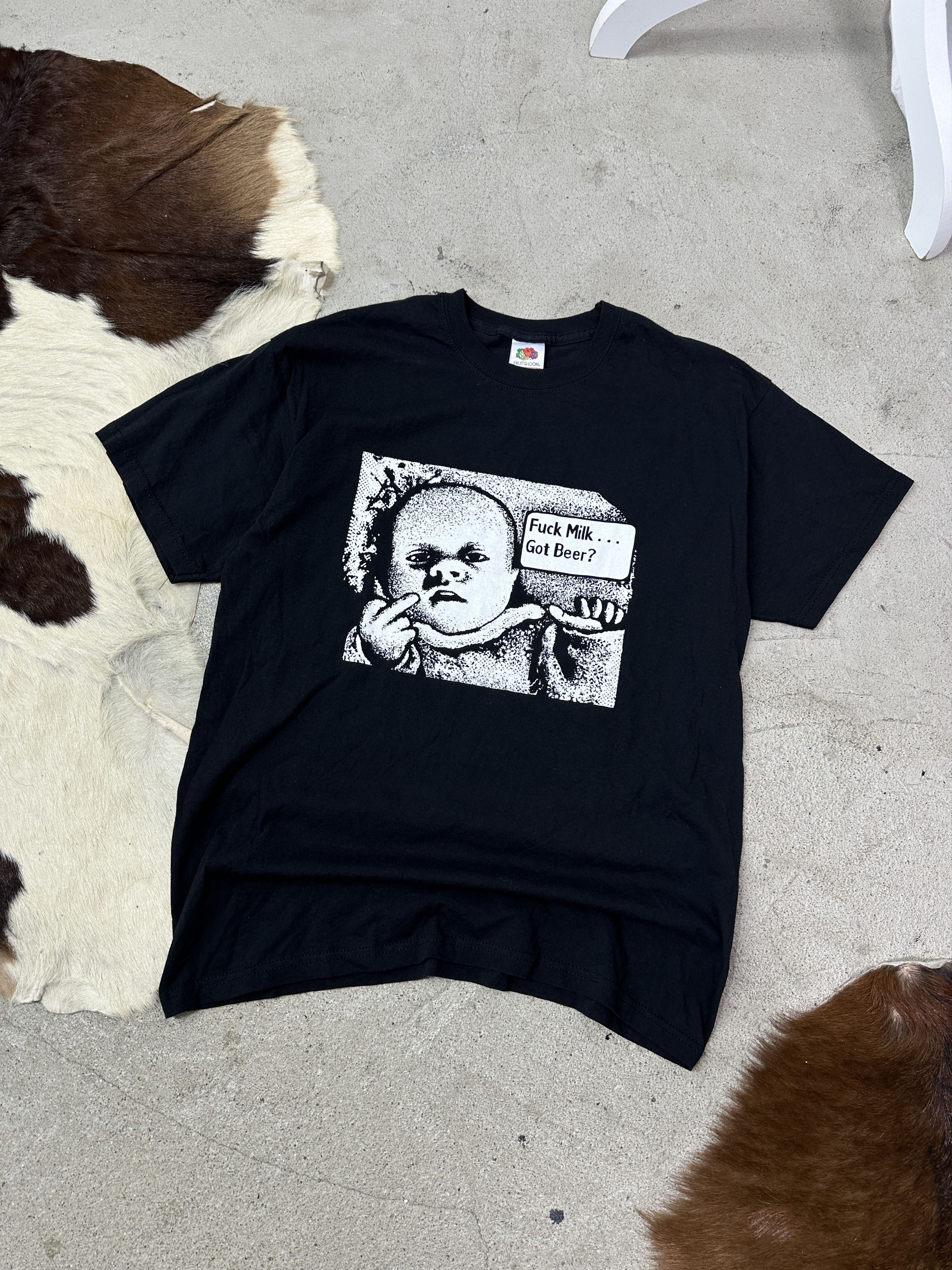 Vintage Vintage Streetwear Hip Hop Skater Printed T-shirt Y2K Size US M / EU 48-50 / 2 - 1 Thumbnail