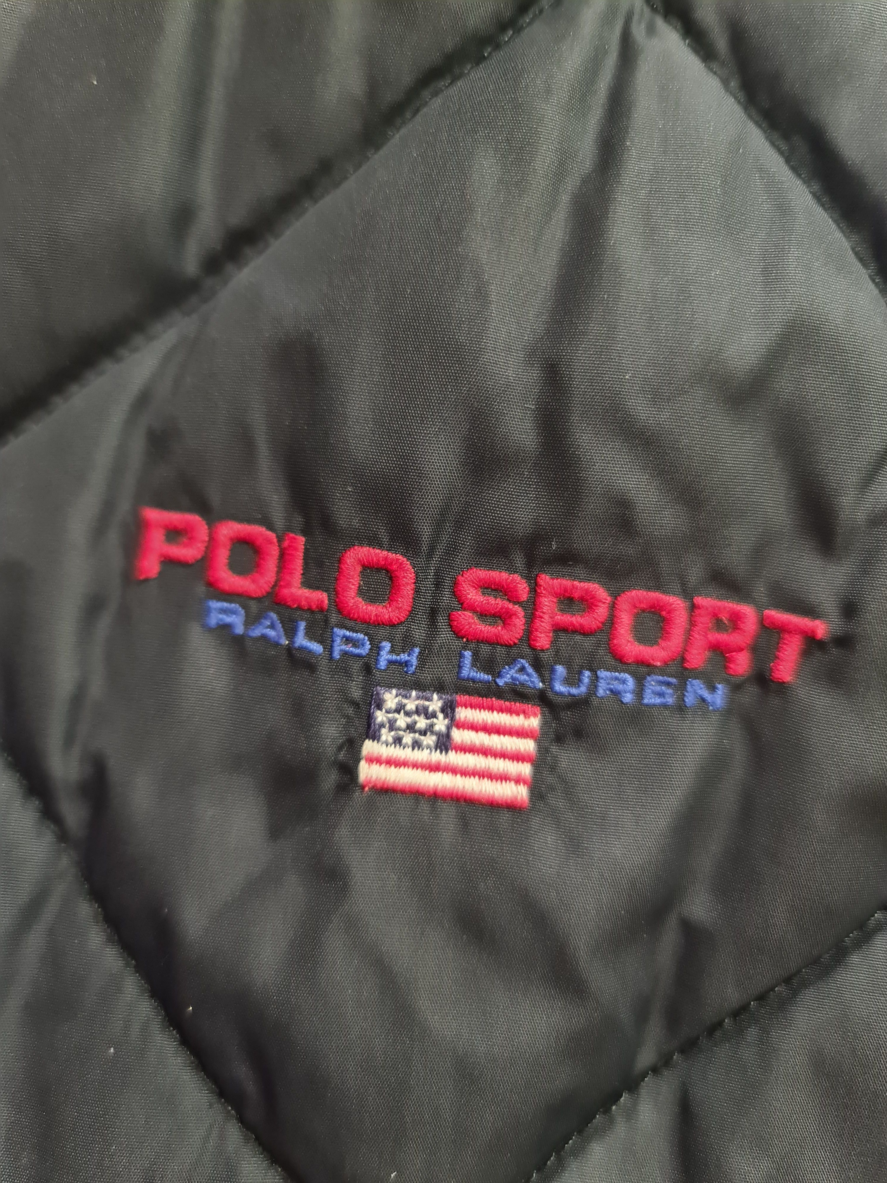 Polo Ralph Lauren Vintage Polo Sport Ralph Lauren Reversible Fleece Vest Size US L / EU 52-54 / 3 - 5 Thumbnail