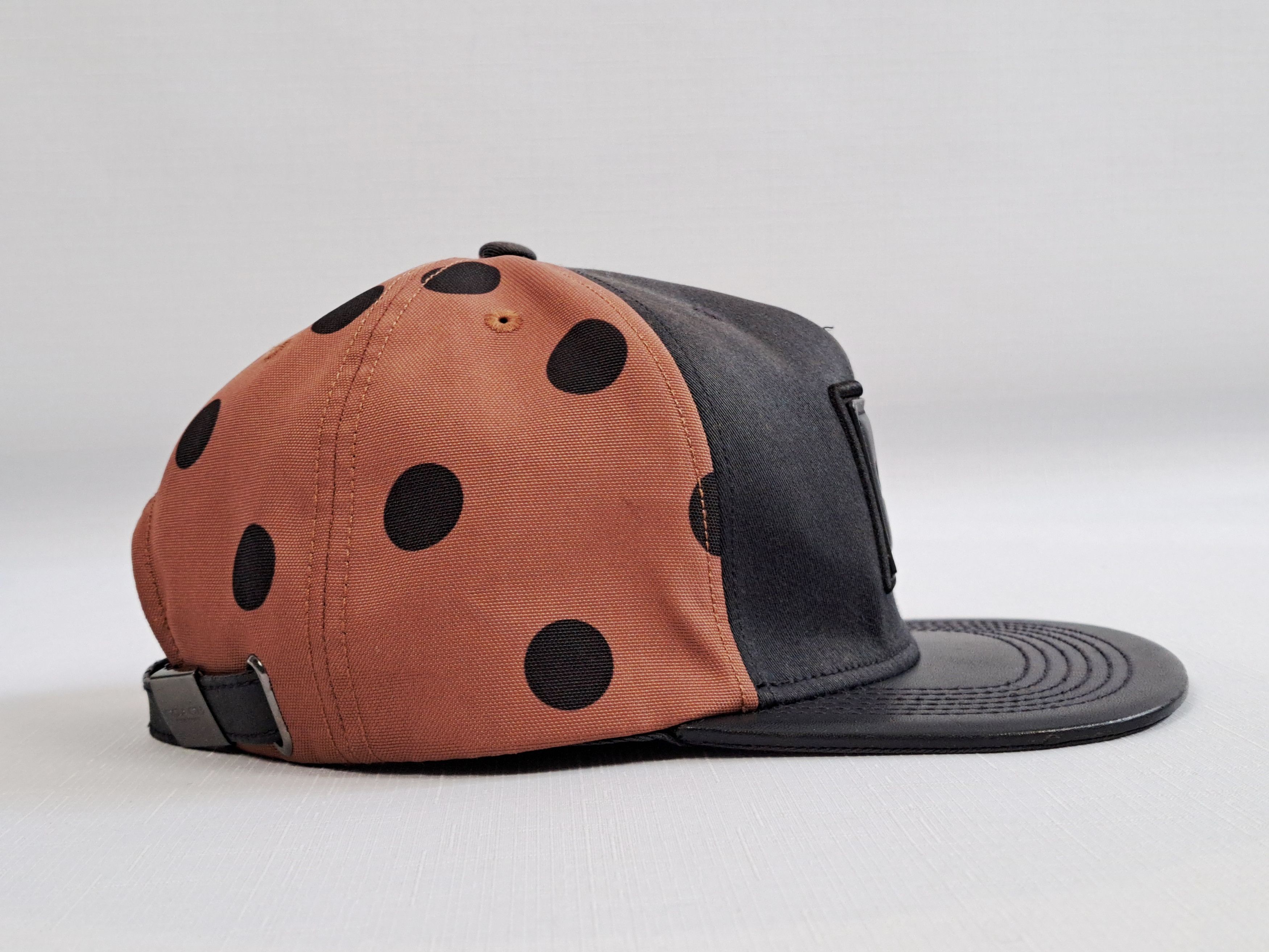 Coach Coach hat/cap with leather details. Size ONE SIZE - 4 Thumbnail