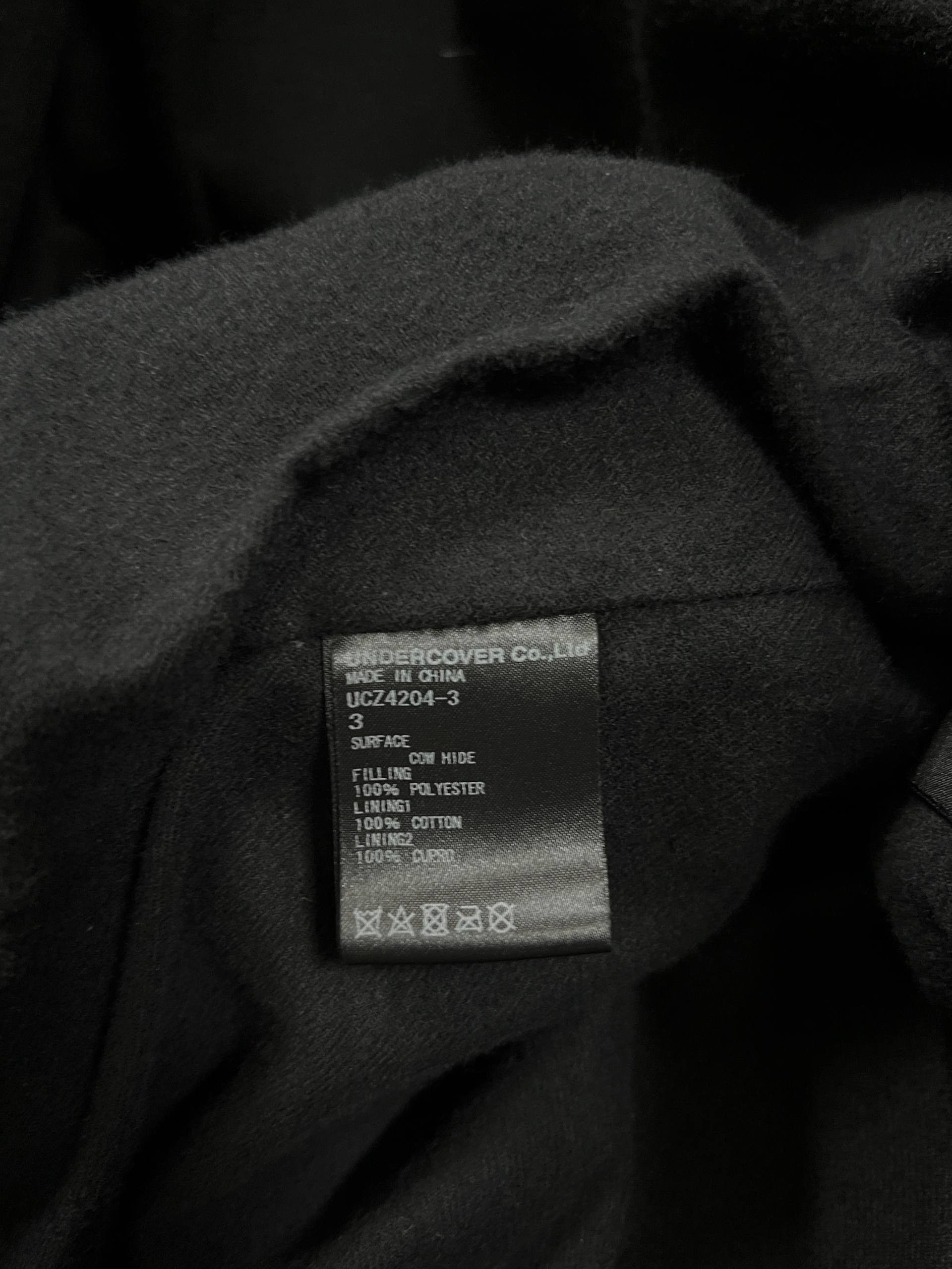Undercover AW20 Undercover “Fallen Man” Quilted Armor Biker Jacket Size US L / EU 52-54 / 3 - 6 Thumbnail