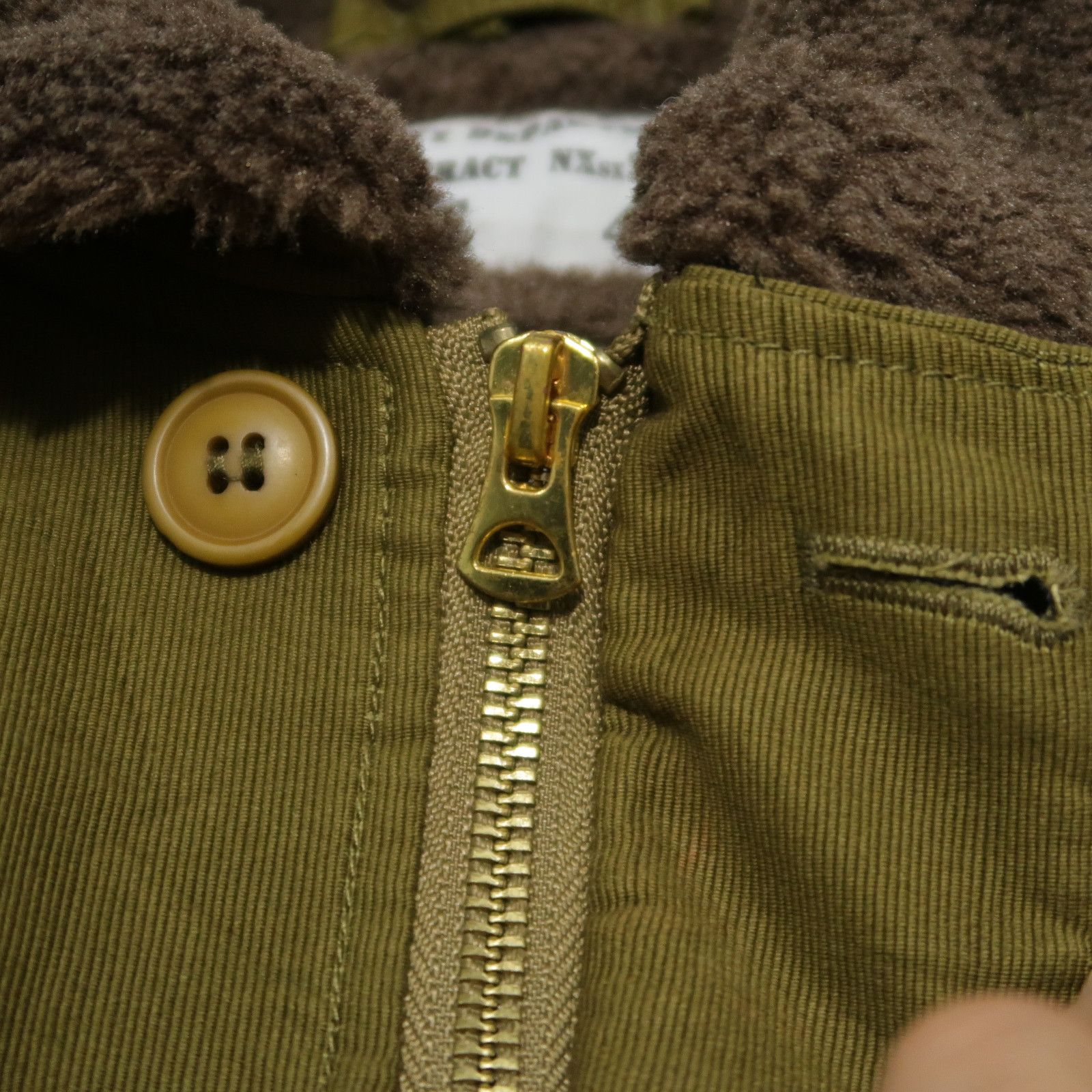 Buzz Rickson's Vintage 90s Military USN N1 Deck Jacket Rare Size US L / EU 52-54 / 3 - 8 Thumbnail