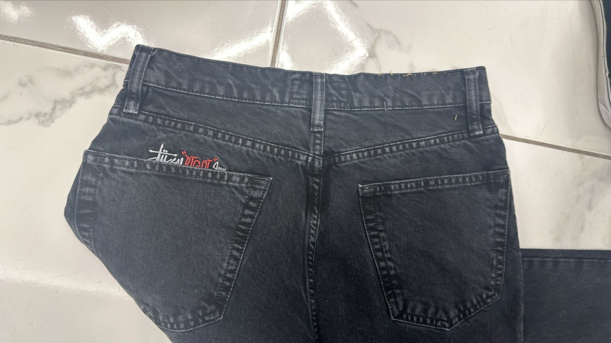 Stussy × Vintage Stüssy Big Ol Jean Size 28 Black Size US 28 / EU 44 - 3 Thumbnail