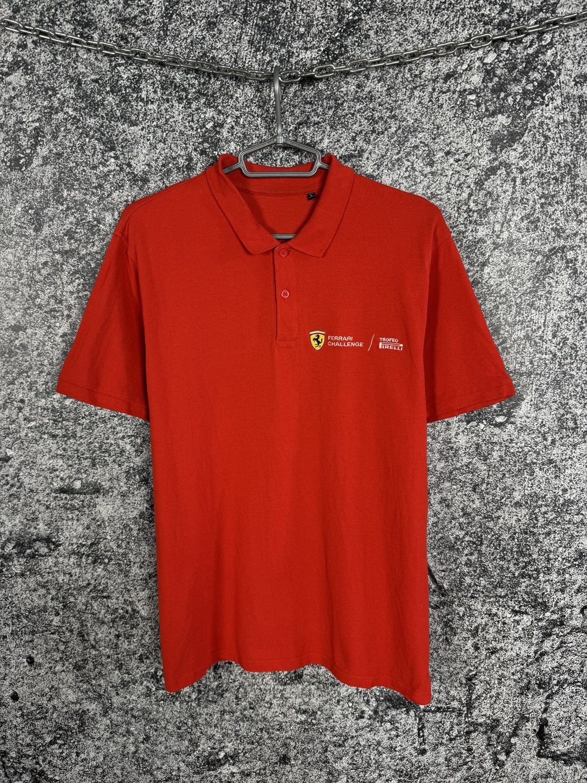 Ferrari Ferrari Challenge Racing Polo Shirt Firelli Formula 1 Size L Size US L / EU 52-54 / 3 - 1 Thumbnail