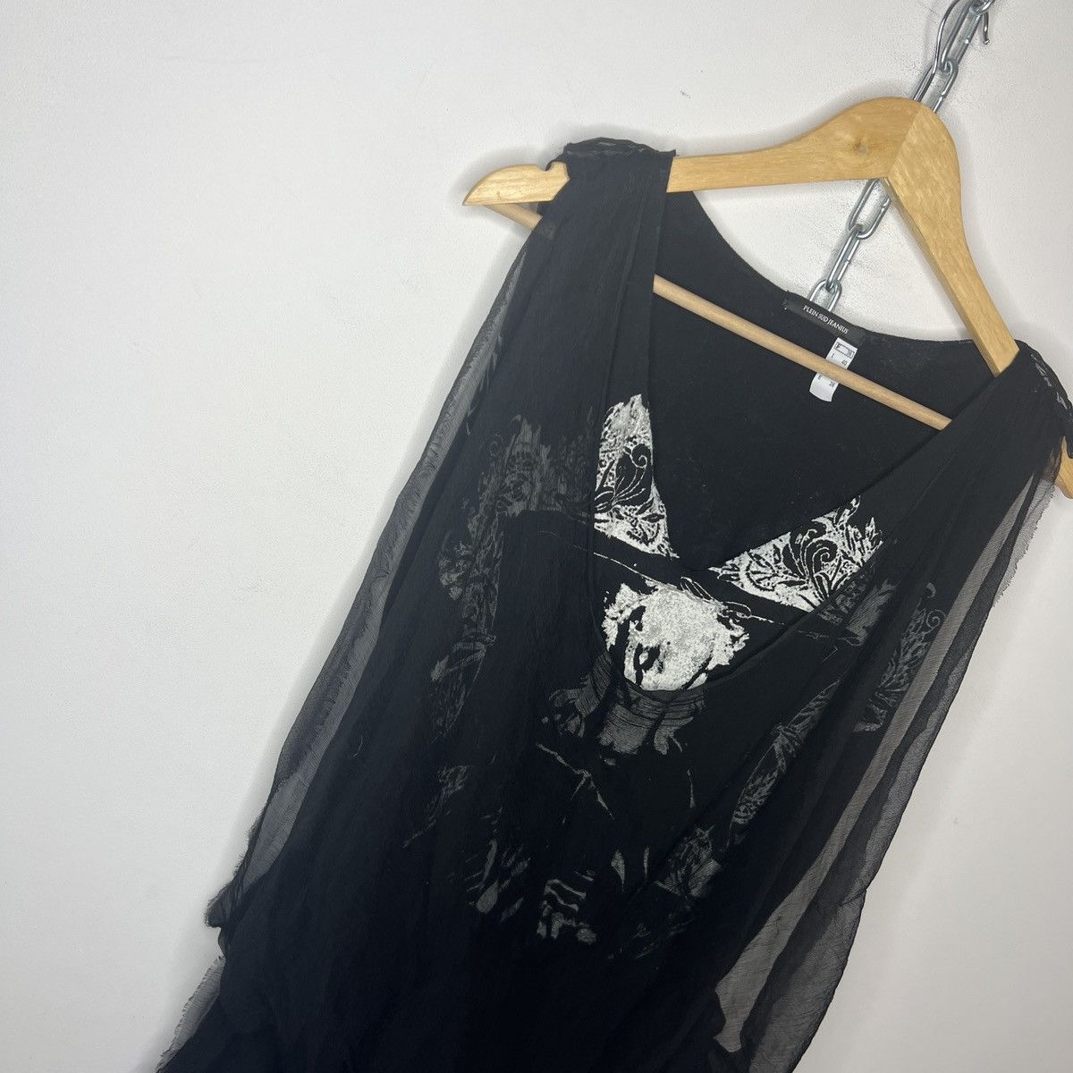 plein sud Plein Sud Crazy Mesh Top Silk Y2K Archival Size S / US 4 / IT 40 - 4 Thumbnail