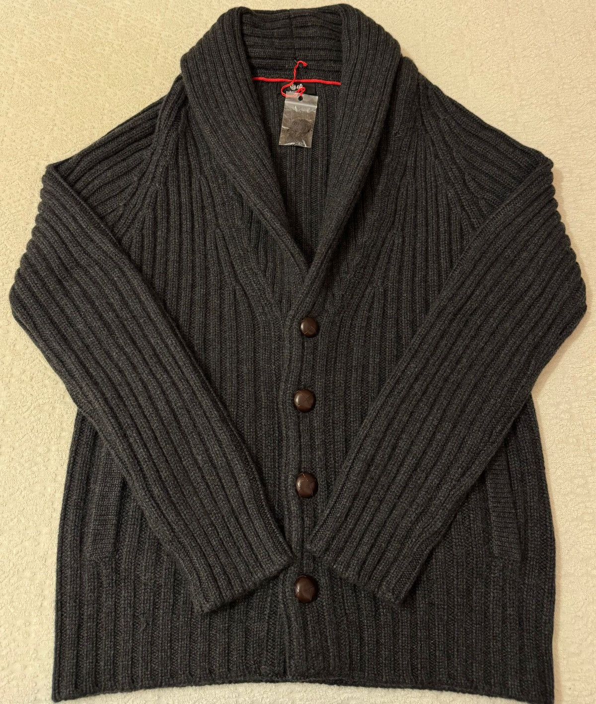 Battistoni Cardigan Battistoni, 100% cashmere Size US M / EU 48-50 / 2 - 1 Thumbnail
