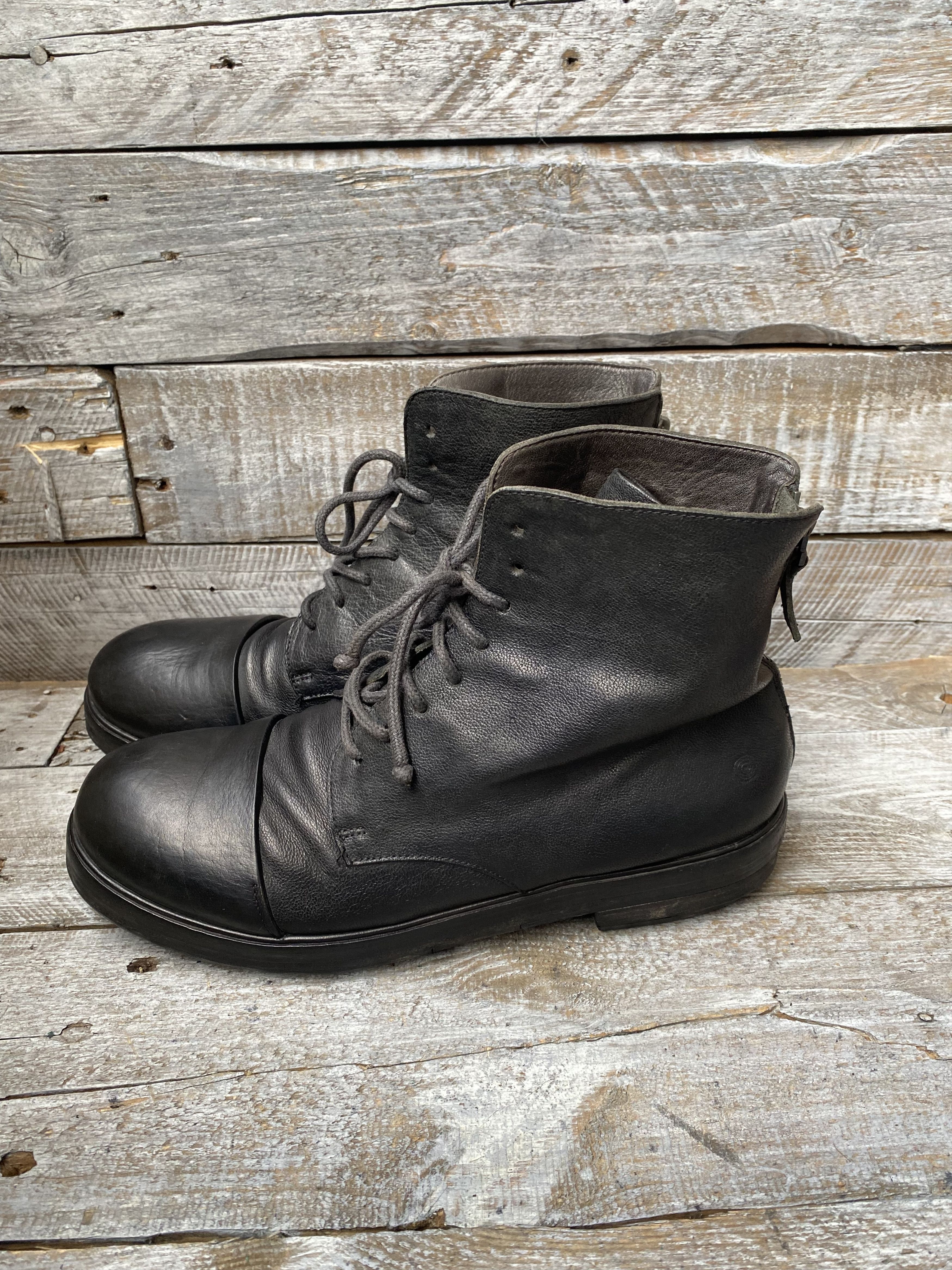 Marsell Marsell combat black leather chunky boots sz 42 Size US 9 / EU 42 - 5 Thumbnail