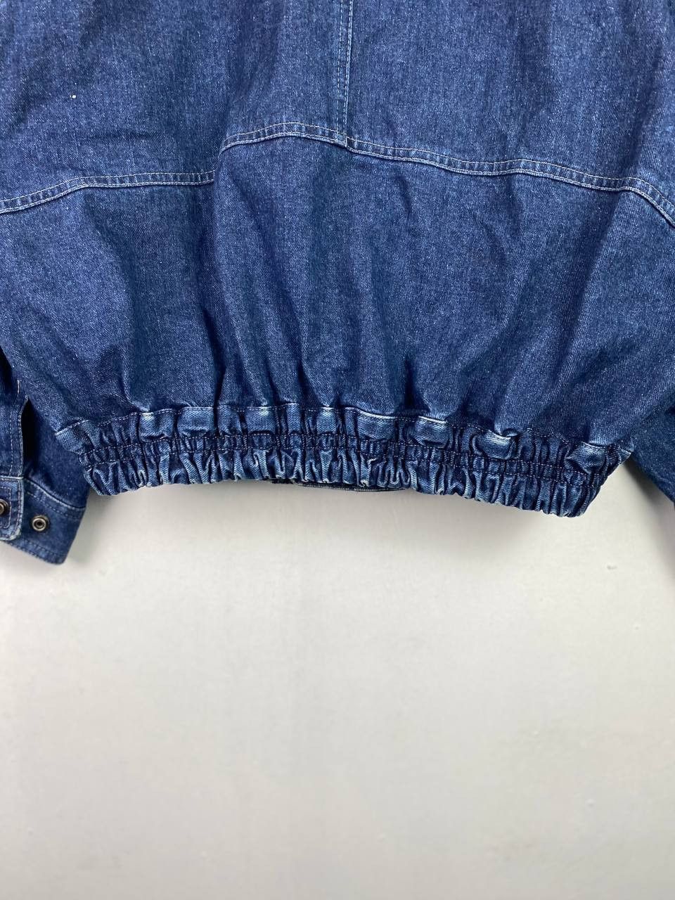 Japanese Brand vintage japanese brand denim jacket bomber style Size US XXL / EU 58 / 5 - 10 Thumbnail