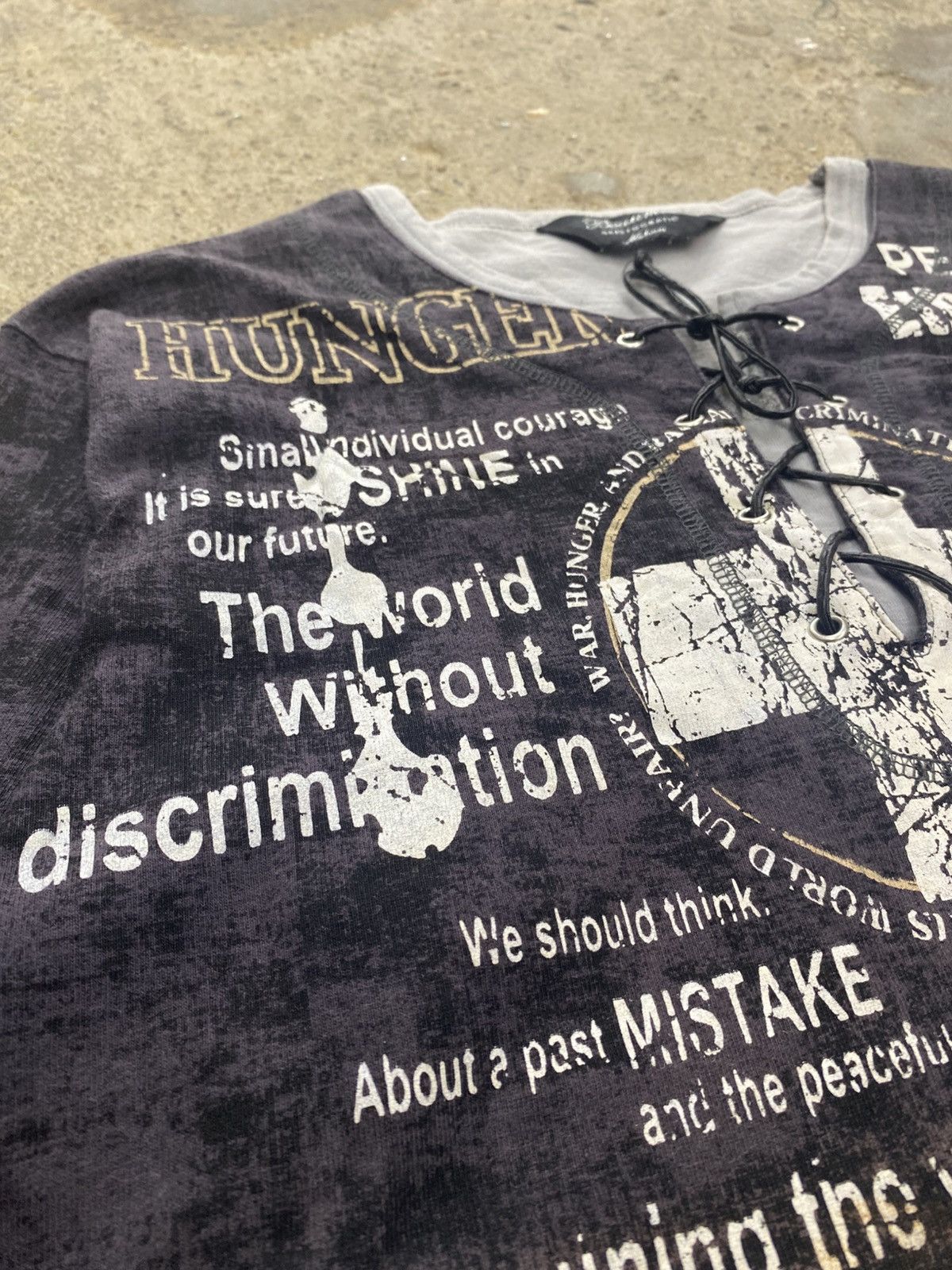 Hysteric Glamour stop war prayer to peace beaumere japanese grunge LS Size US M / EU 48-50 / 2 - 5 Thumbnail