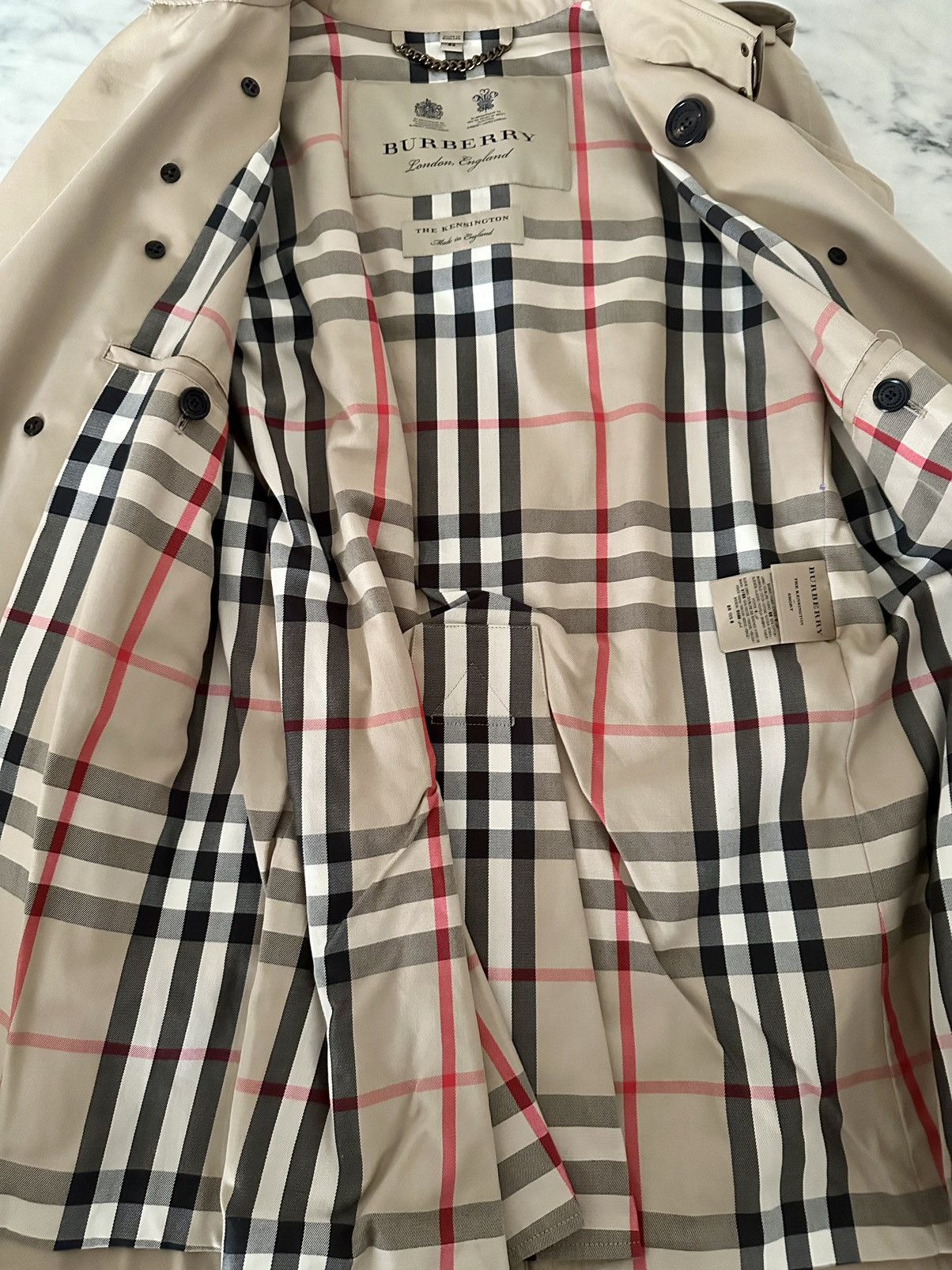Burberry Burberry Kensington Trench - Short Size US L / EU 52-54 / 3 - 4 Thumbnail