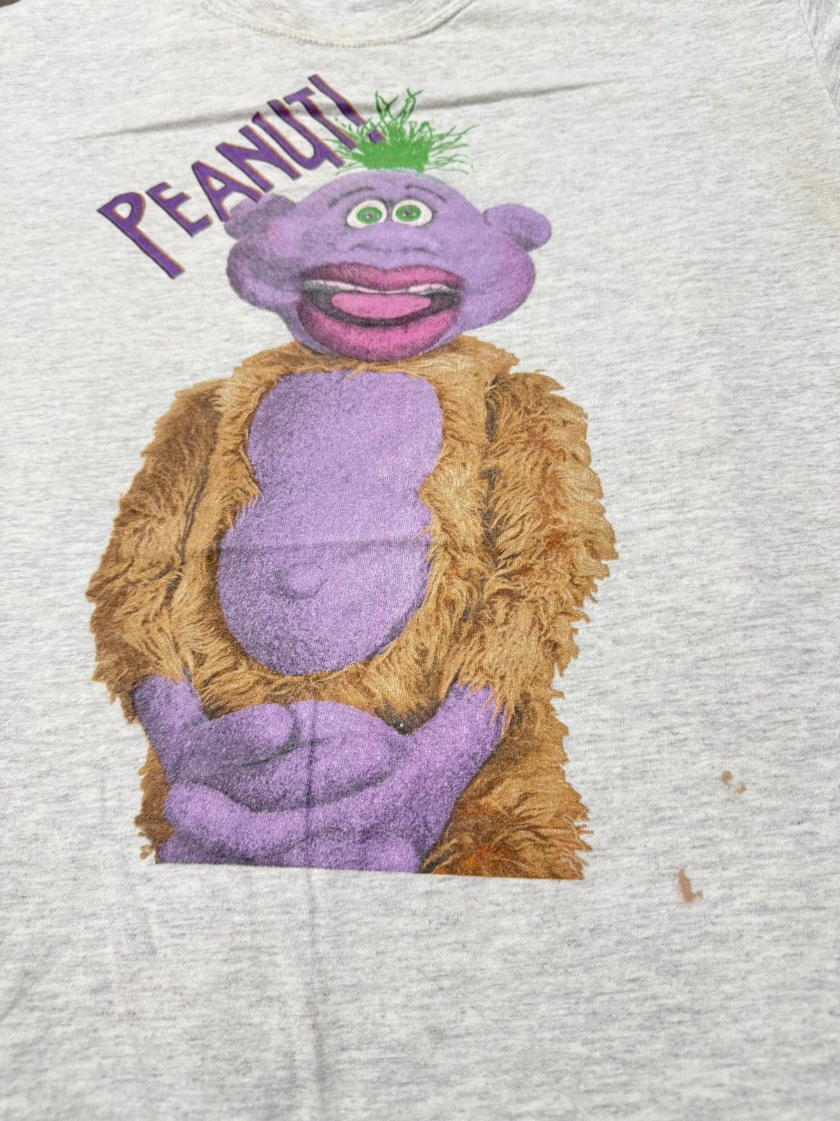 Vintage Vintage 90s Jeff Dunham Peanut T-Shirt Comedy Central Size US M / EU 48-50 / 2 - 3 Thumbnail