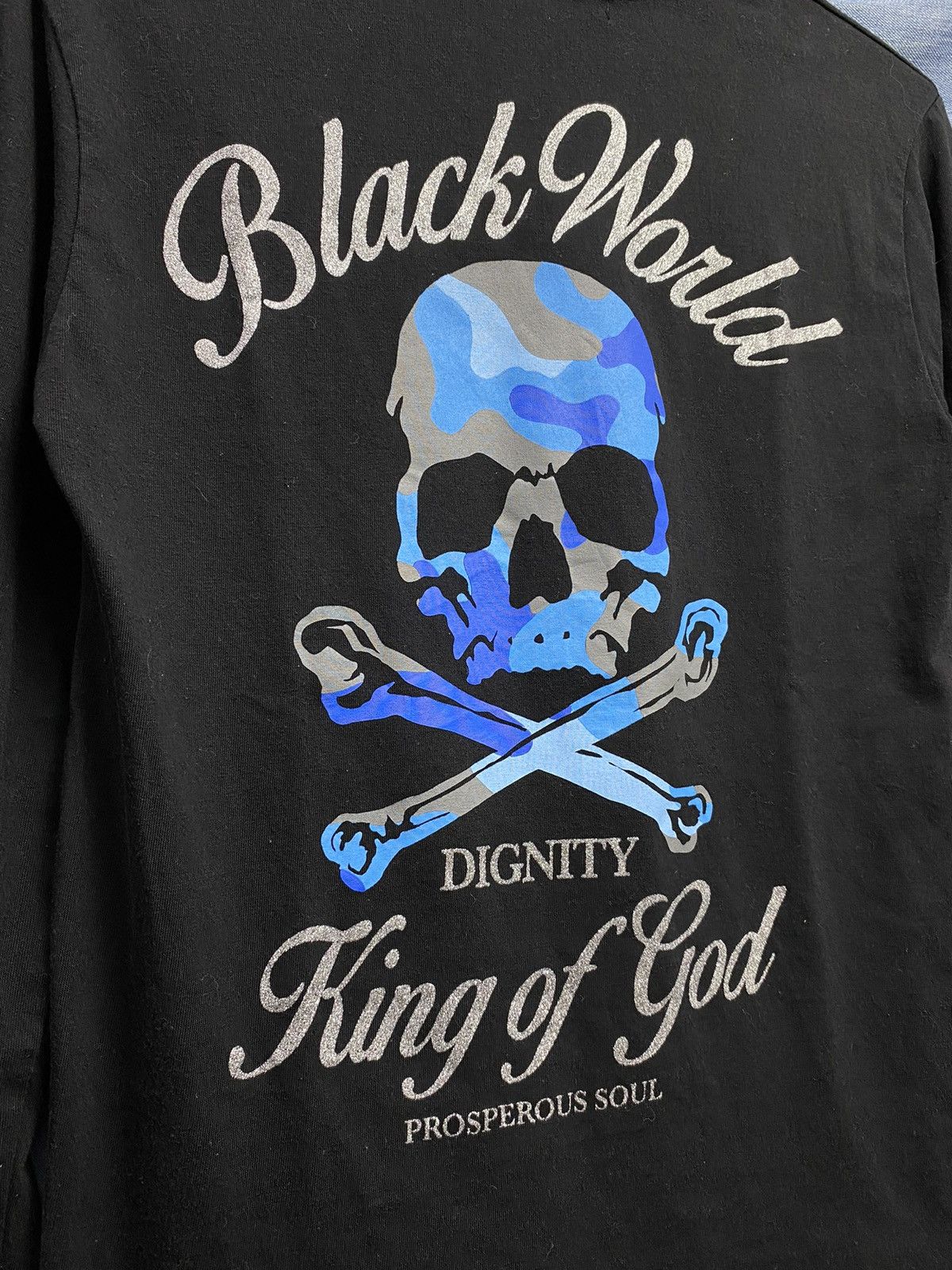 Hysteric Glamour × If Six Was Nine × Japanese Brand 2000s king of god skull longsleeve ifsixwasnine style Size US M / EU 48-50 / 2 - 5 Thumbnail