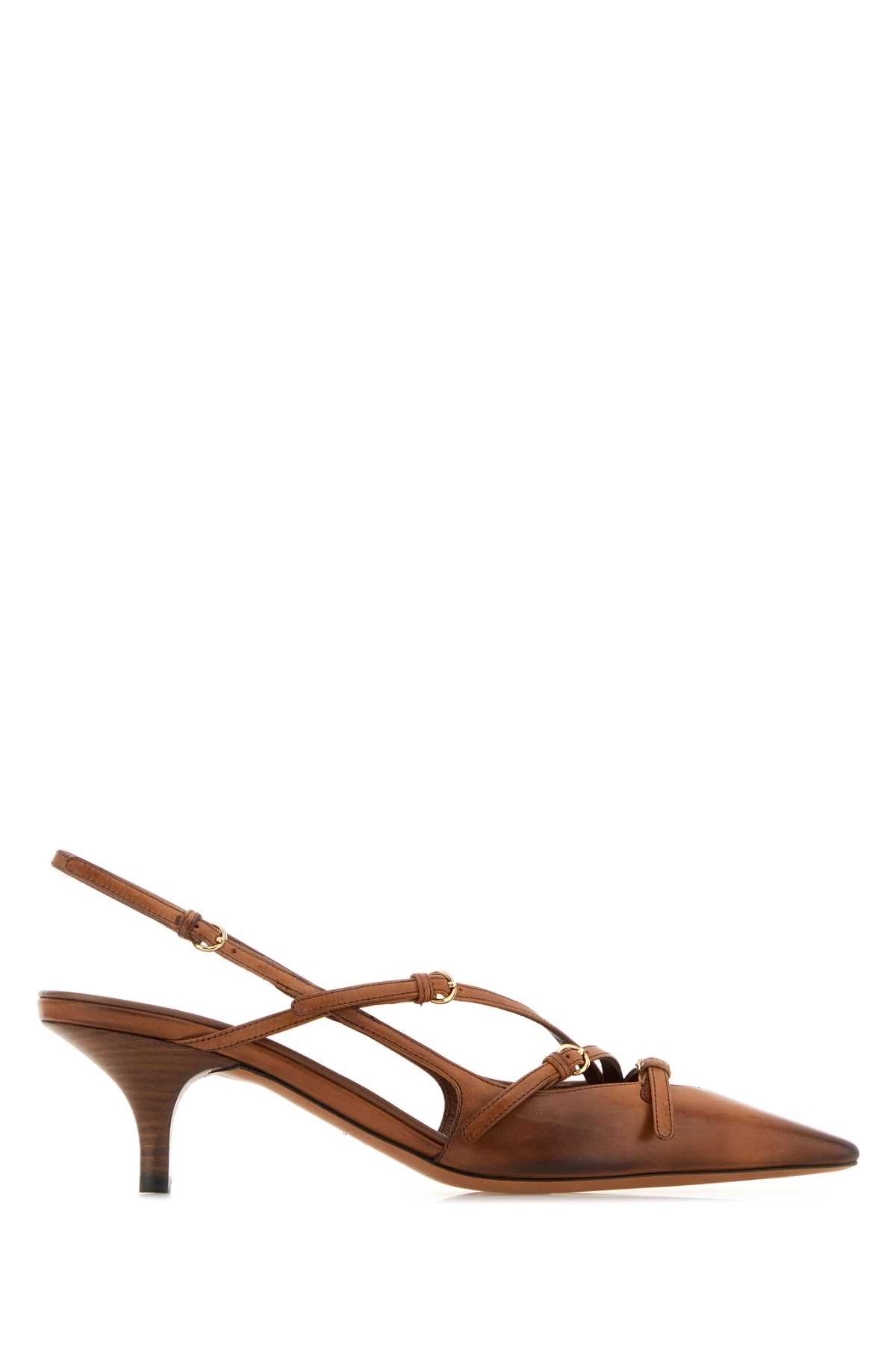 Miu Miu Camel Leather Pumps Size US 11 / IT 41 - 1 Thumbnail