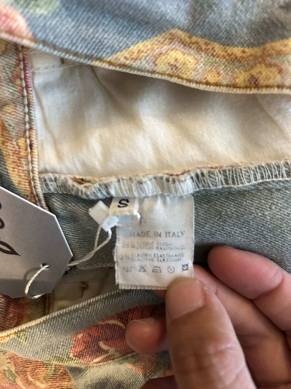 Roberto Cavalli Roberto Cavalli Vintage Printed Denim Size US 26 / EU 42 - 3 Thumbnail