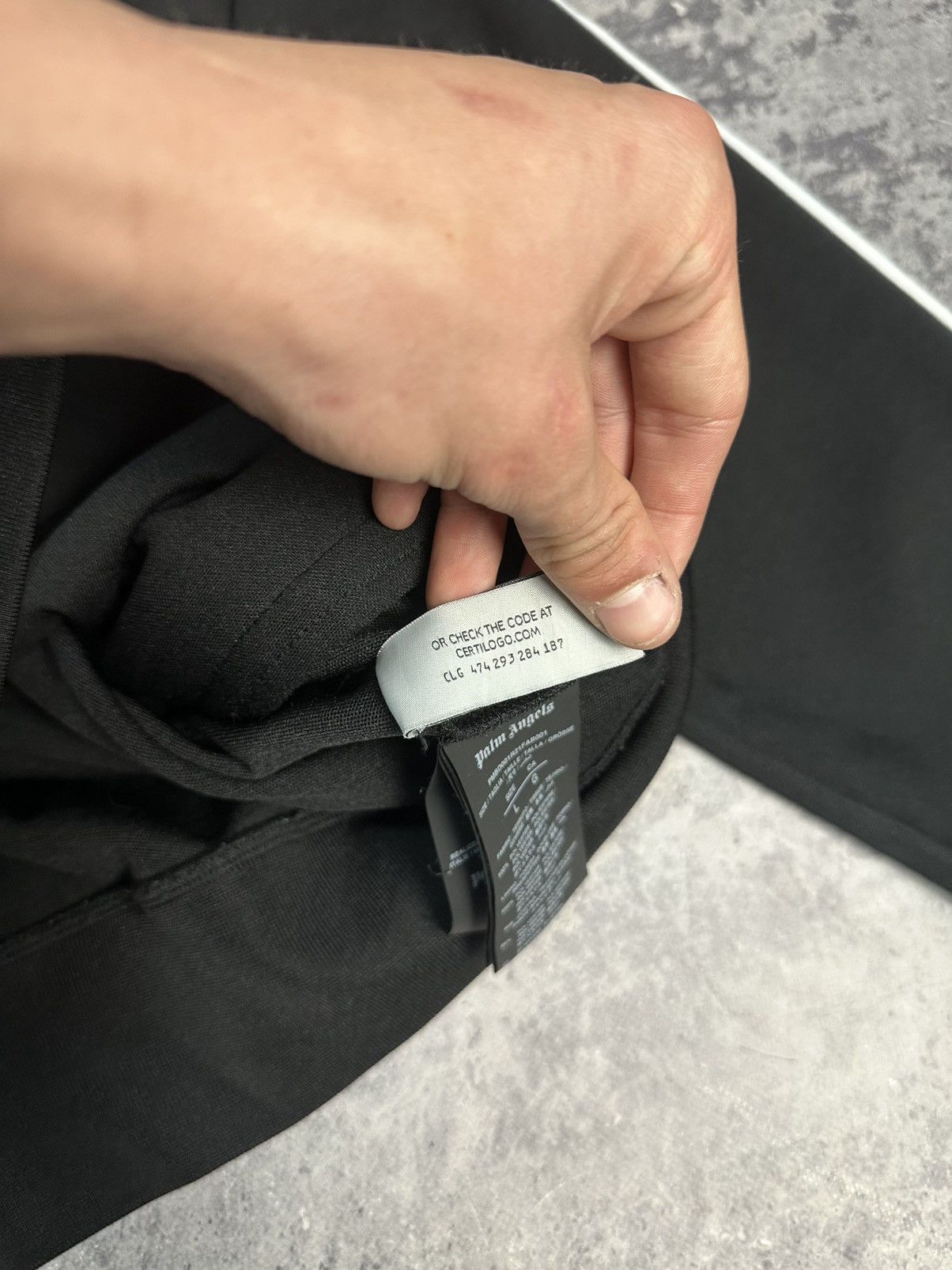 Palm Angels Palm Angels Track Zip Hoodie Black Size US L / EU 52-54 / 3 - 13 Thumbnail