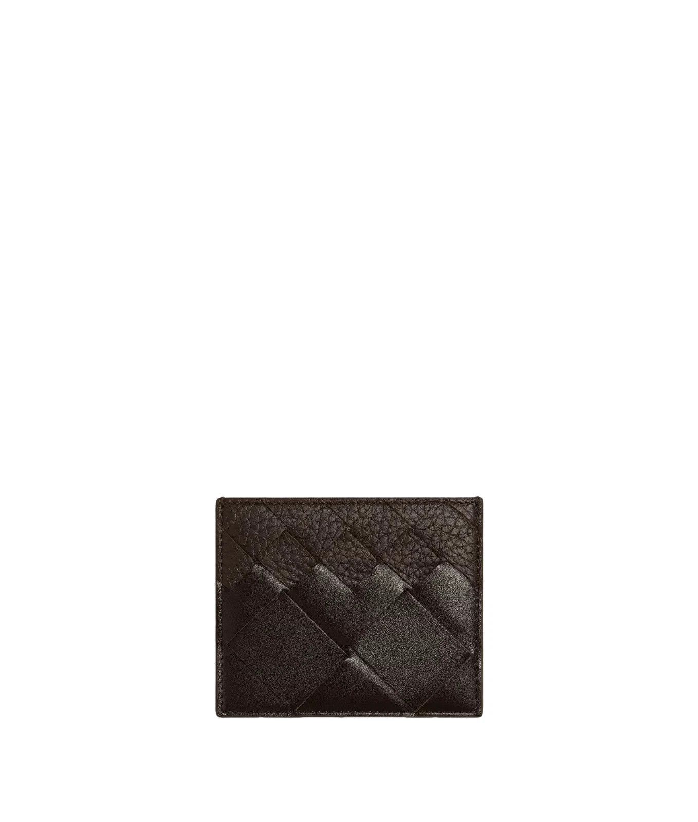 BOTTEGA VENETA Intrecciato Fondant Card Case Authentic