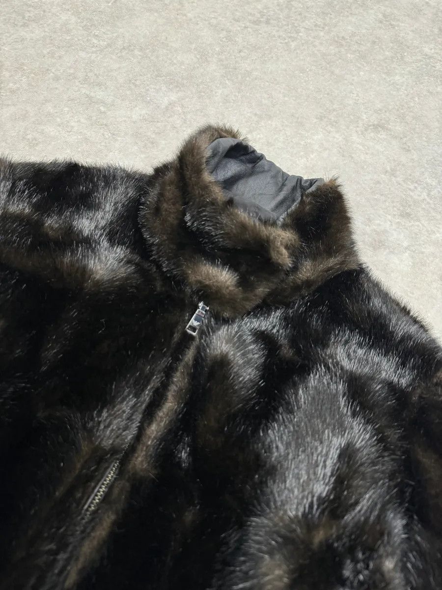 Emporio Armani AW2011 Emporio Armani Brown Faux Fur Cozy Jacket Size M / US 6-8 / IT 42-44 - 5 Thumbnail