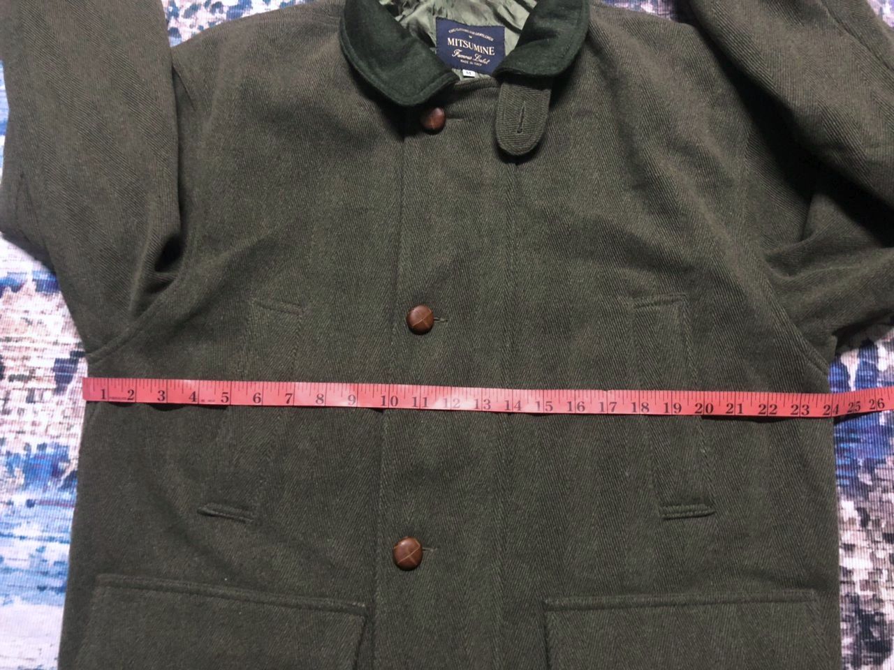 Hunter Vintage Mitsumine Green Hunting Wool Jacket Size US M / EU 48-50 / 2 - 15 Thumbnail