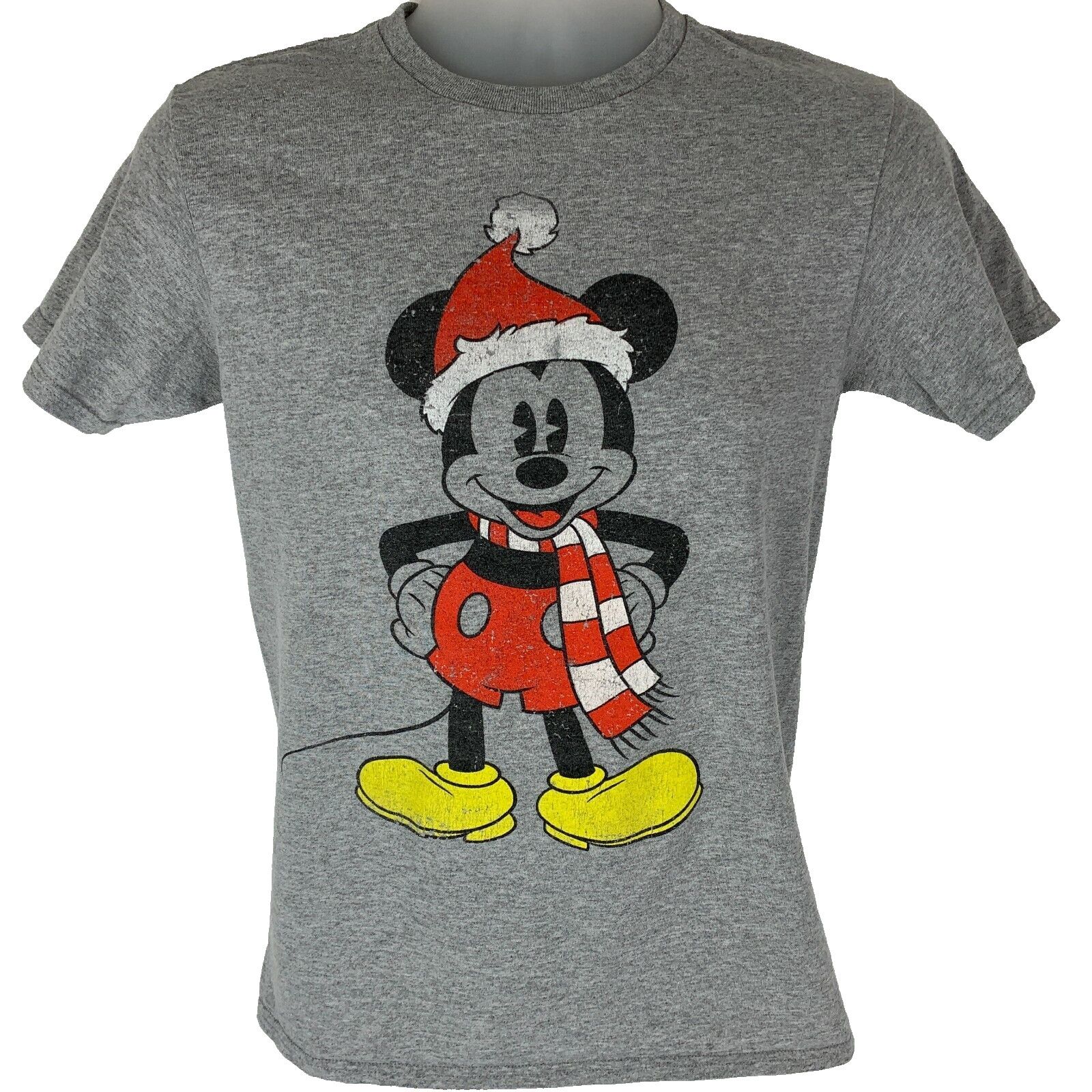 Mad Engine Mickey Mouse Santa Claus Christmas T Shirt Walt Disney Small Size US S / EU 44-46 / 1 - 1 Thumbnail