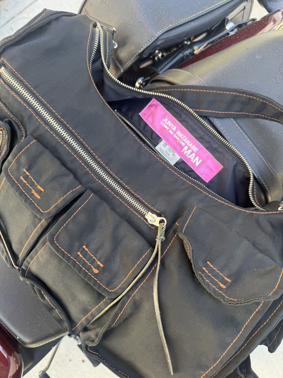 Junya Watanabe SS05 Watanabe Multi Pocket ‘Cargo’ Sling Shoulder Bag Size ONE SIZE - 4 Thumbnail