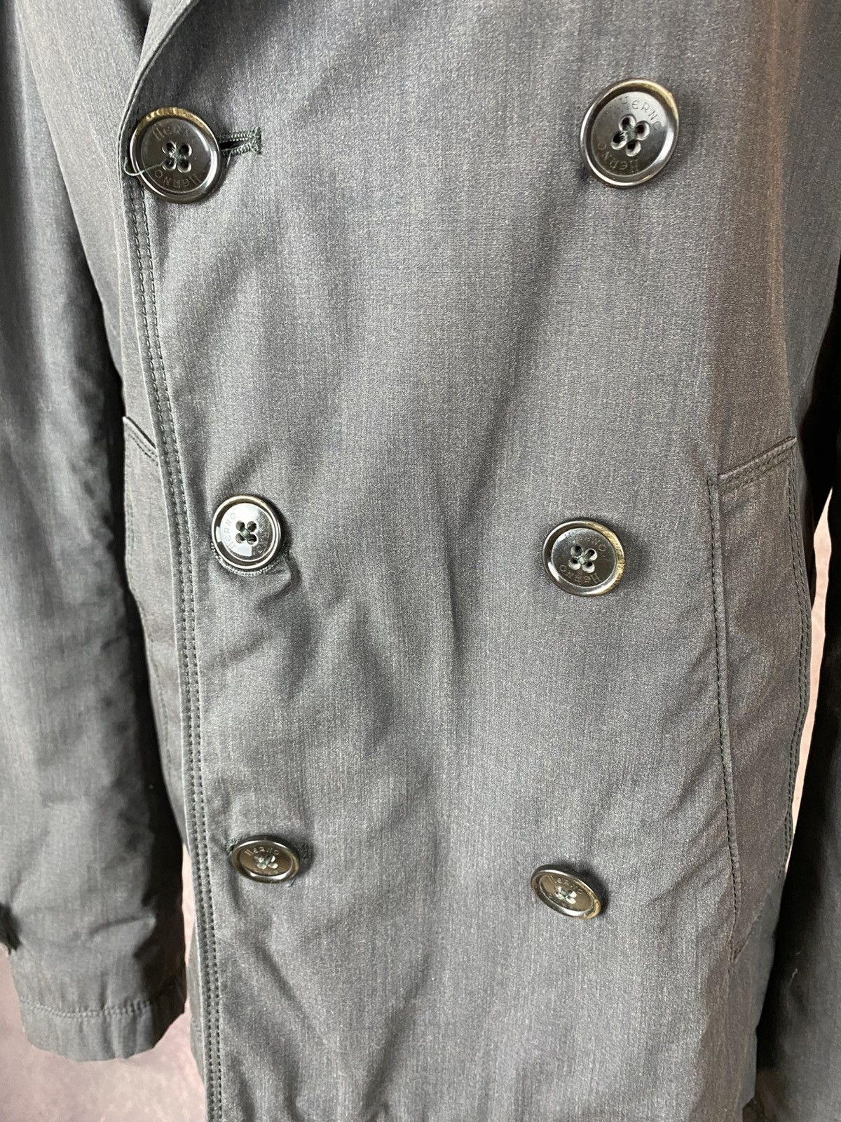 Herno Herno double breasted Insulated Coat Jacket Size: 46 Size US S / EU 44-46 / 1 - 2 Thumbnail
