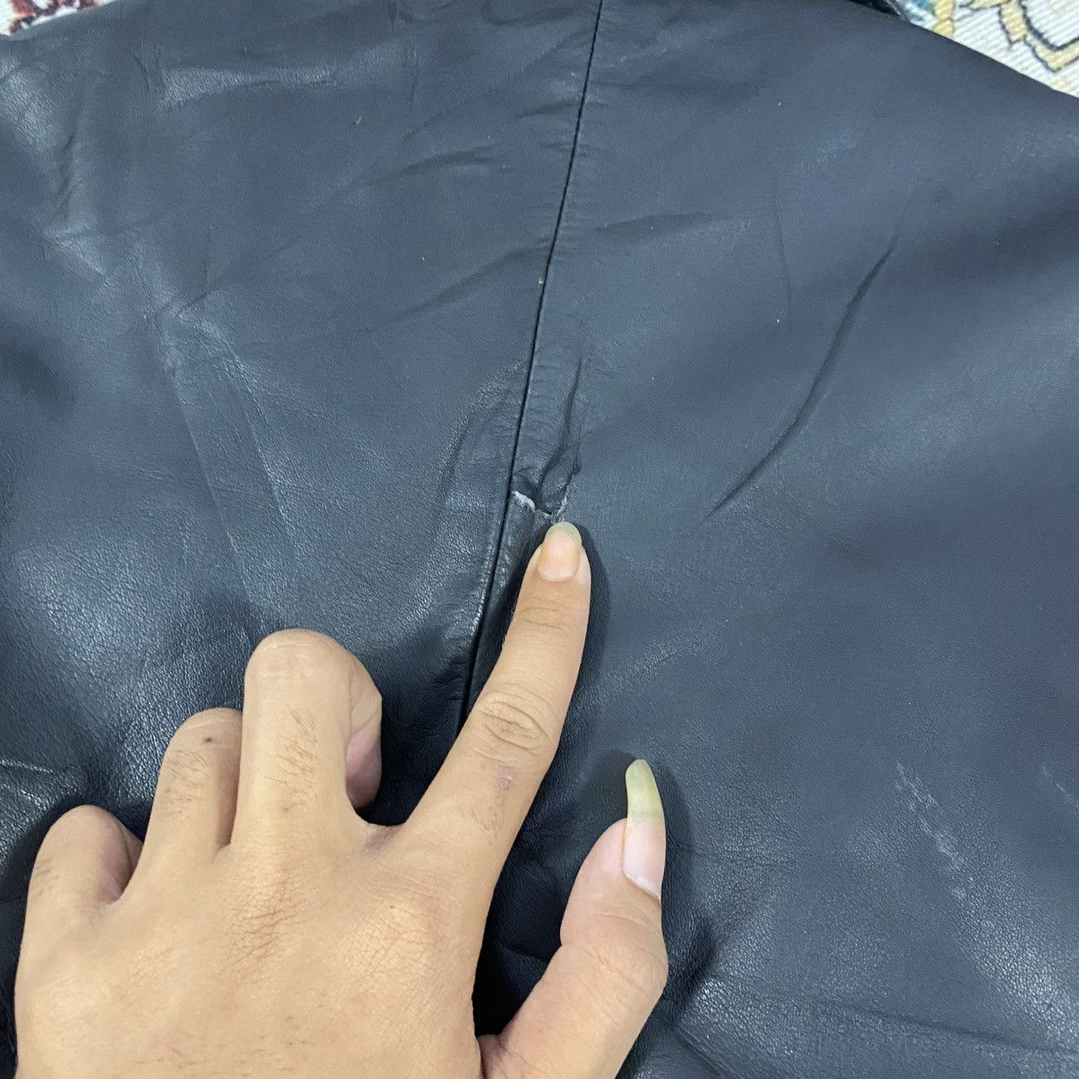Genuine Leather × Japanese Brand × Vintage 1990s-Vintage Sub Urban Tokyo Guinie Leathers Flight Jacket Size US M / EU 48-50 / 2 - 12 Thumbnail