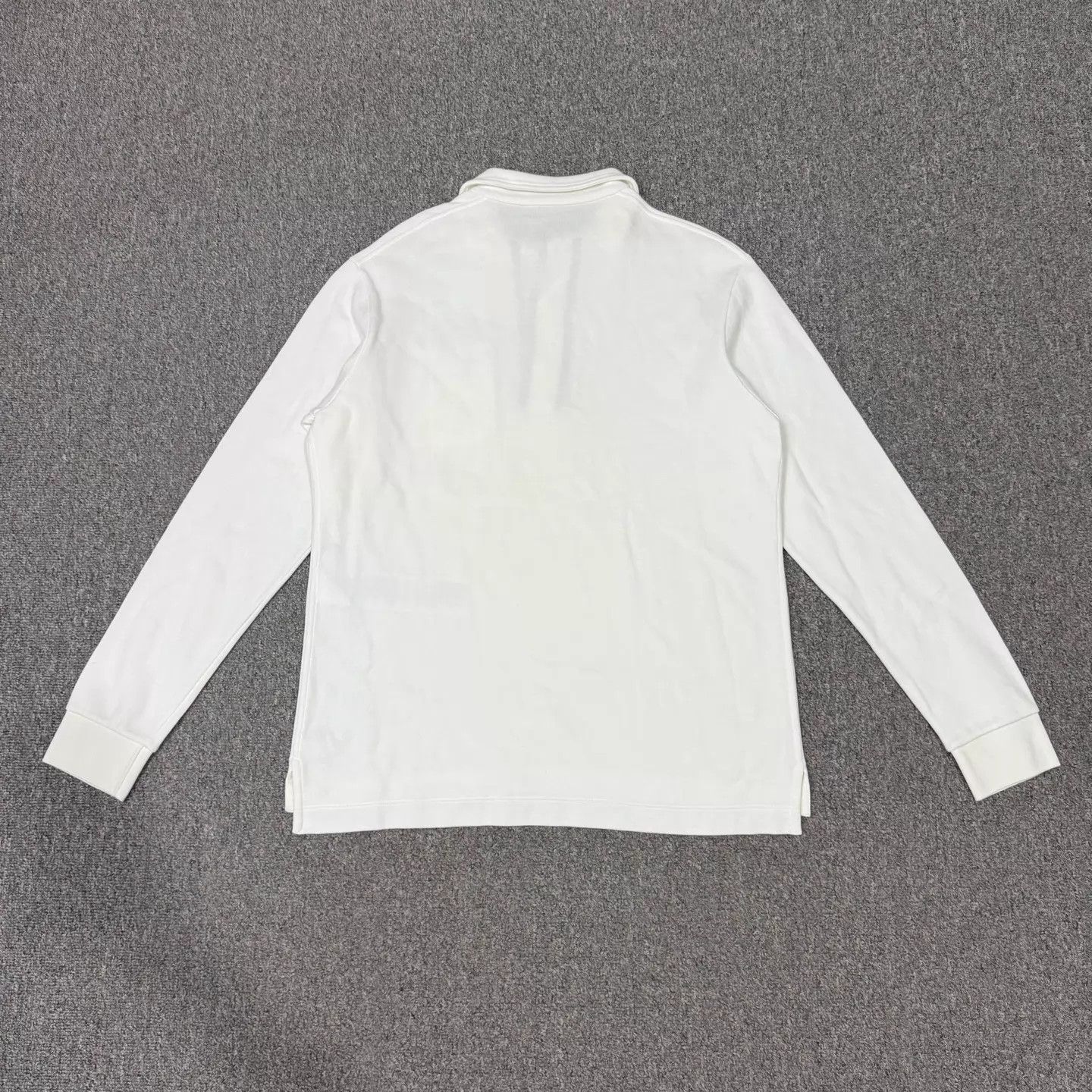 Gucci Gucci minimal white collared longsleeve Tee XS 95 new Size US XS / EU 42 / 0 - 2 Thumbnail