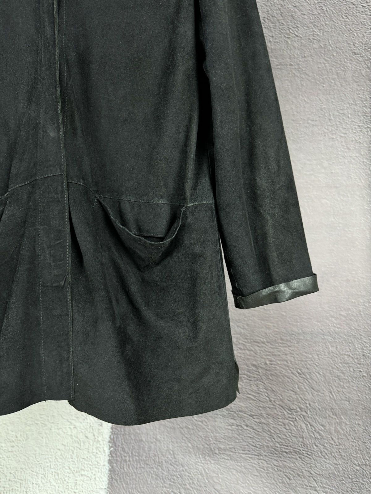 Gimo's Gimo’s black premium suede leather 2 pocket jacket Size M / US 6-8 / IT 42-44 - 7 Thumbnail