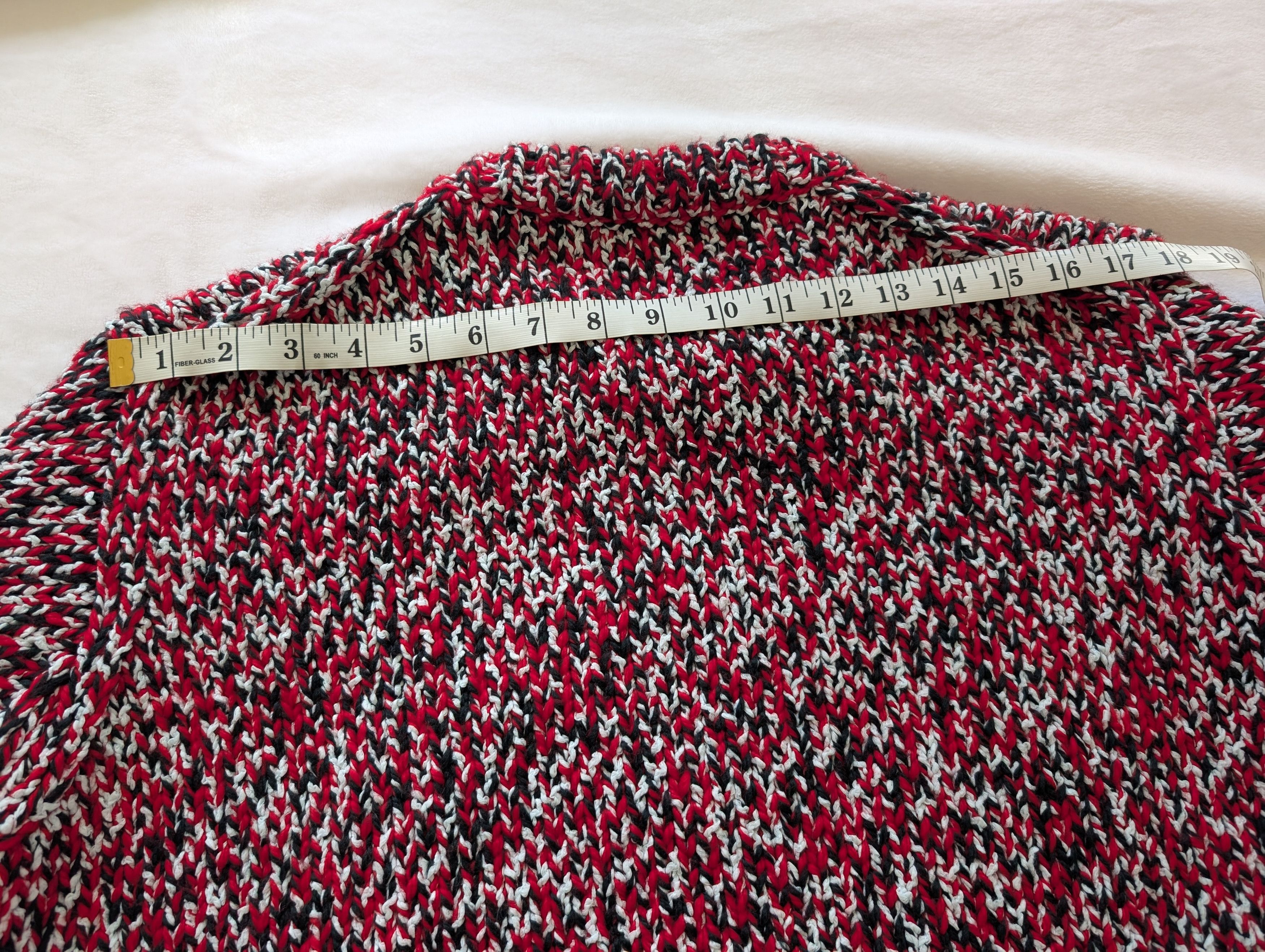Maison Margiela New! $1680 Artisanal SS22 Wool-blend Hand Knit Red Sweater Size US M / EU 48-50 / 2 - 12 Thumbnail