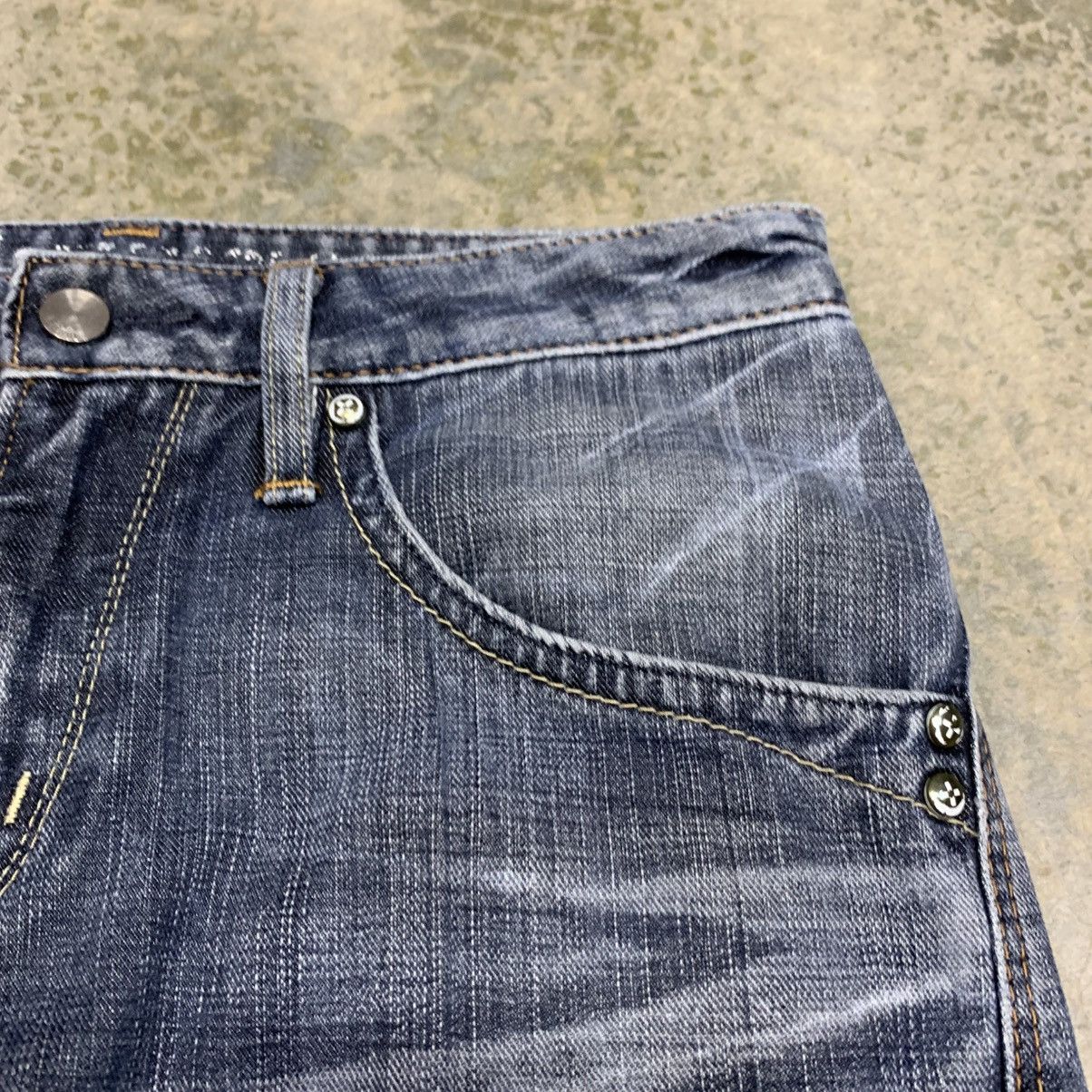 Edwin × Japanese Brand × Vintage Vintage Edwin Clawmark Fade Distressed Jean Size US 29 - 8 Thumbnail