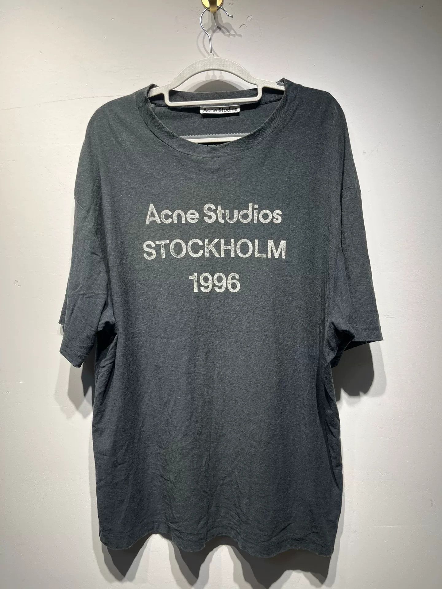 Acne Studios Acne Studios Printed Black T-Shirt M Men Size US M / EU 48-50 / 2 - 1 Thumbnail