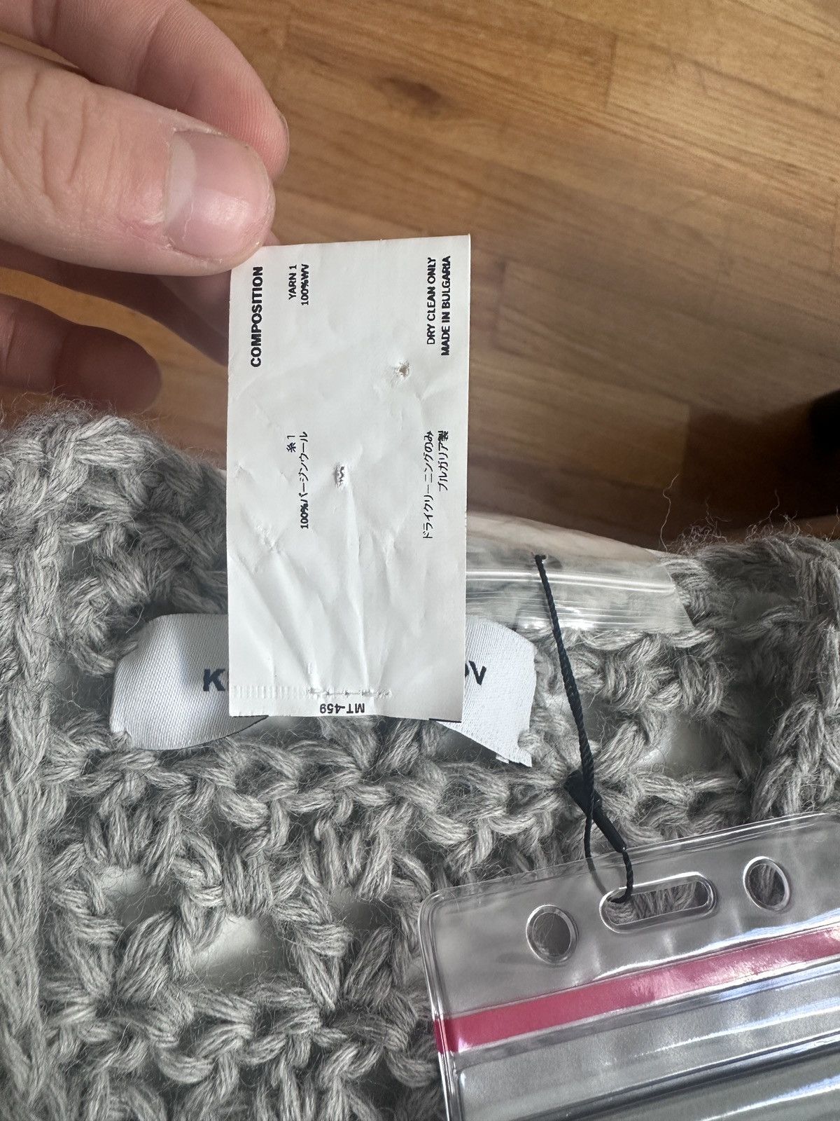 トップス KIKO KOSTADINOV CRUMA CROCHET BLAZER _ Kiko Kostadinov Cruma Crochet Blazer 100% British Wool