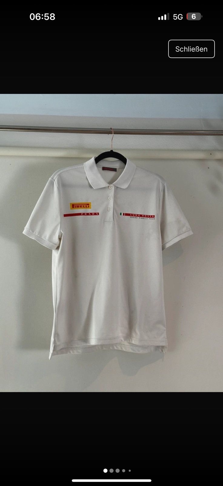 Prada Prada/Luna Rossa Polo Size US XL / EU 56 / 4 - 2 Thumbnail