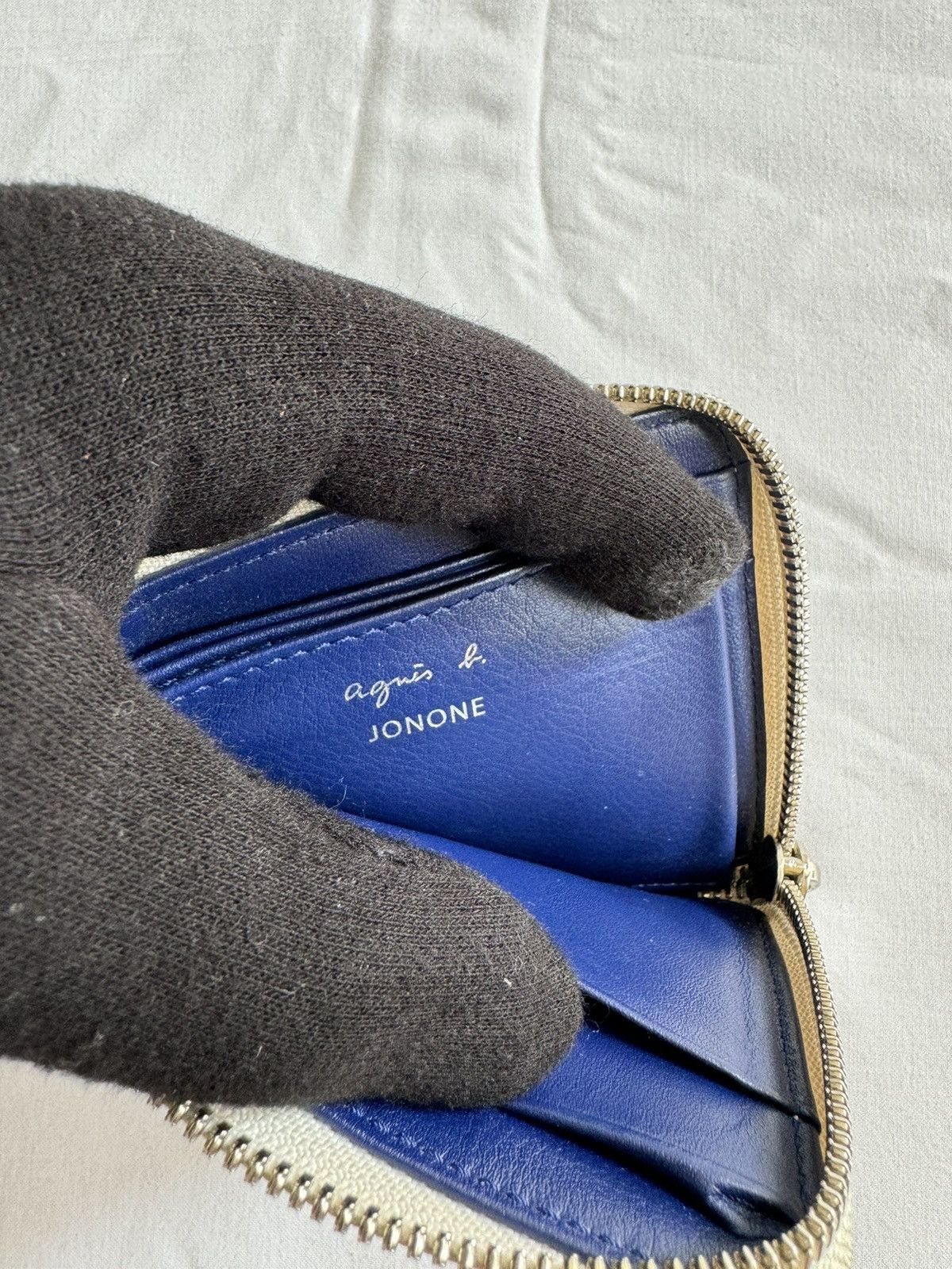 agnes b. Agnes B Jonone Zipper Wallet Size ONE SIZE - 6 Thumbnail