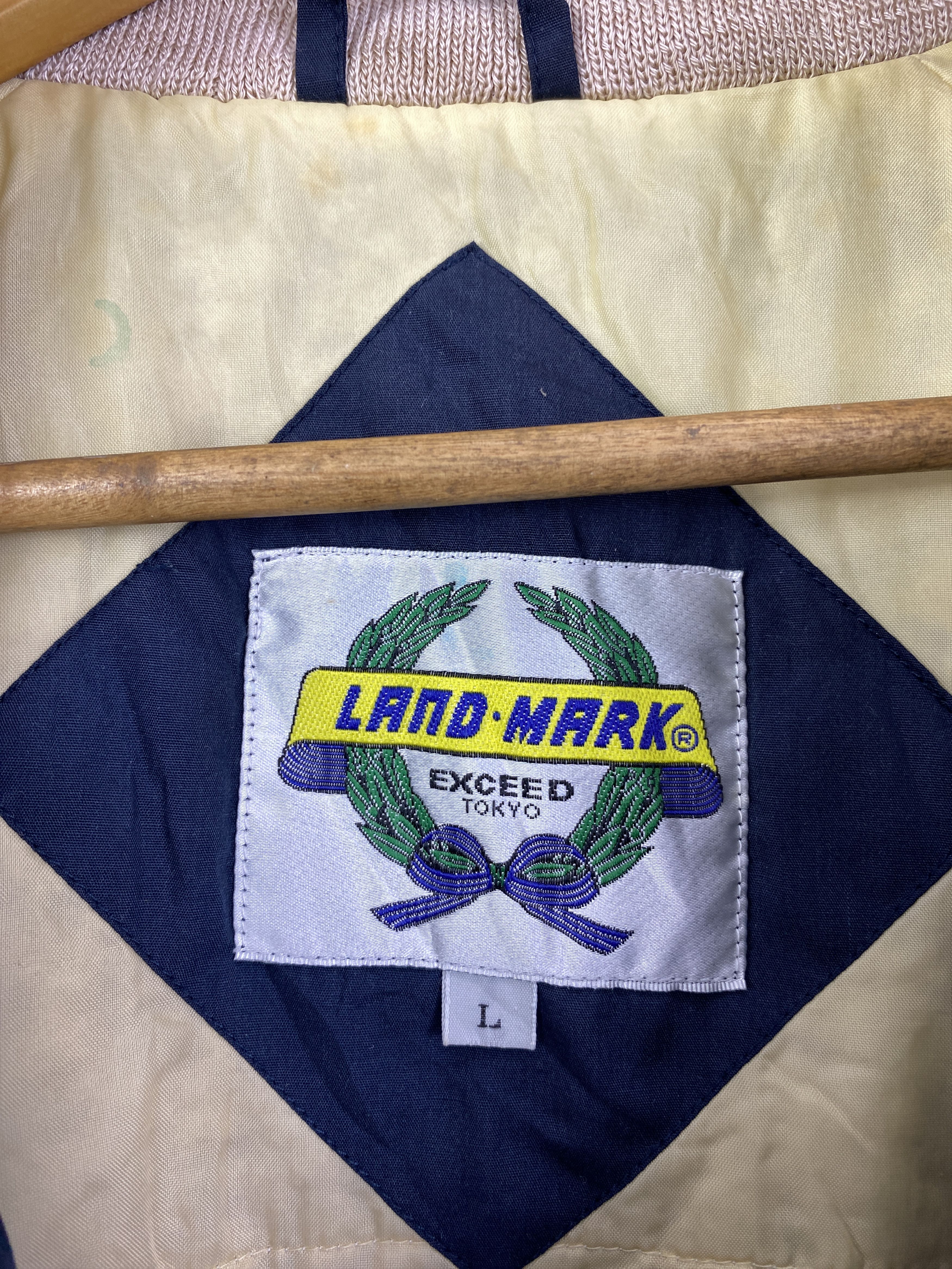 Japanese Brand Vintage 90s Land Marko Tokyo Work Blouson Jacket JA0219 Size US L / EU 52-54 / 3 - 5 Thumbnail