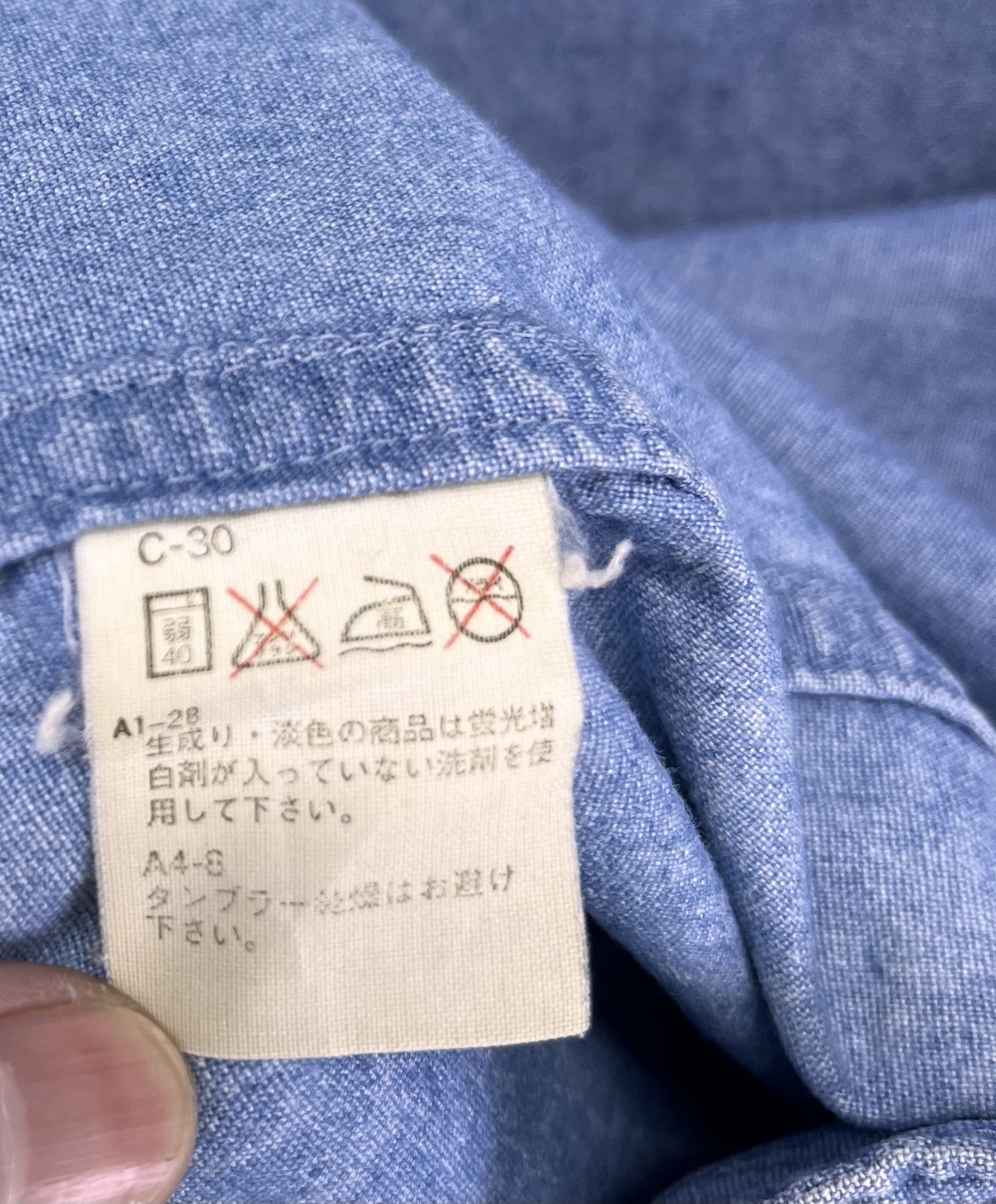 Polo Ralph Lauren Vintage Polo Ralph Lauren Hoodie Rare Denim Jacket Size US L / EU 52-54 / 3 - 11 Thumbnail