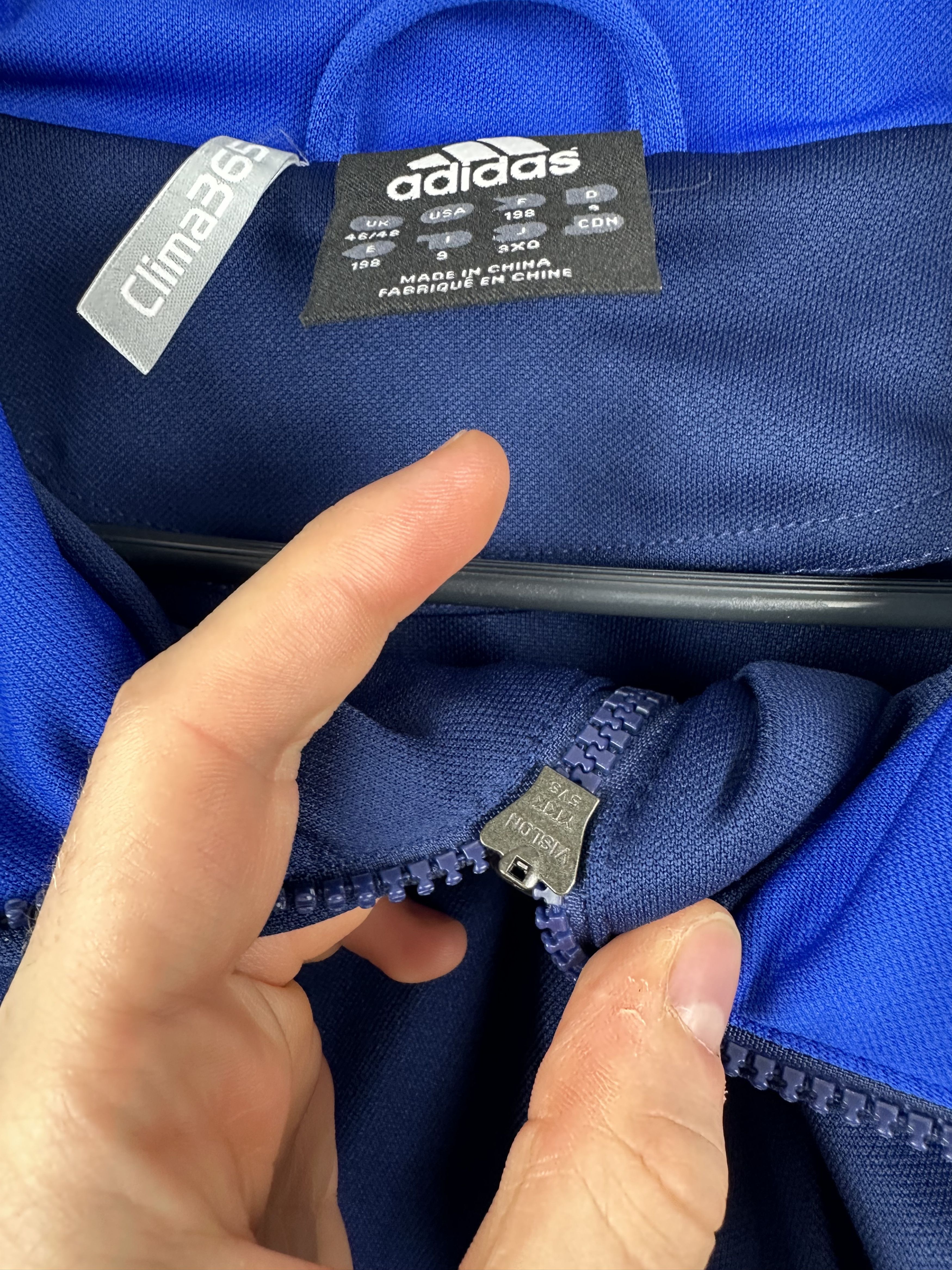 Adidas × Vintage Vintage FC Schalke 04 Football Jacket Soccer Track Top Size US XXL / EU 58 / 5 - 6 Thumbnail