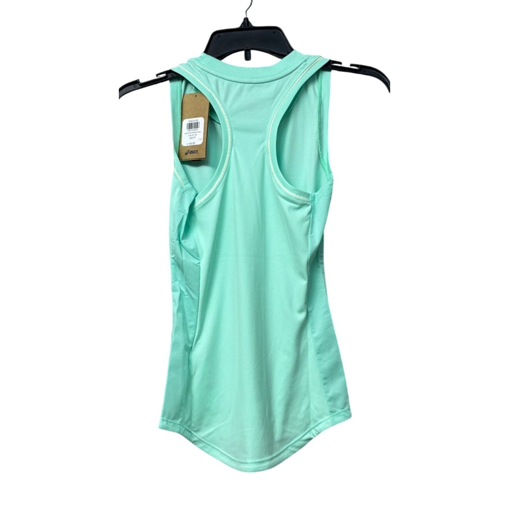 Asics ASICS Women’s Court Piping tank, Fresh Ice, Sz. XS Size XS / US 0-2 / IT 36-38 - 11 Thumbnail