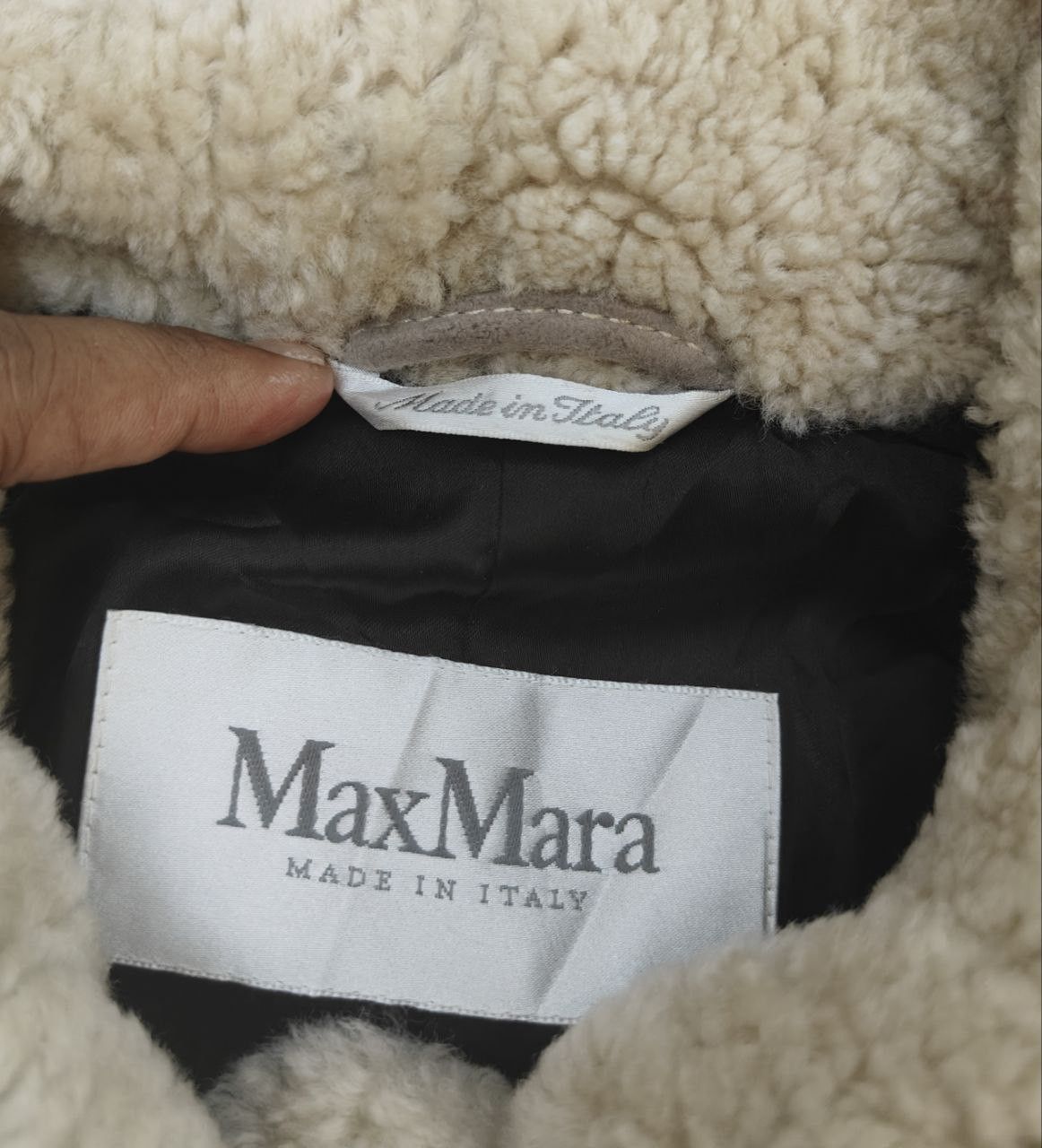 Max Mara Max Mara Deep Pile Fleece Jacket Made in Italy Size S / US 4 / IT 40 - 7 Thumbnail