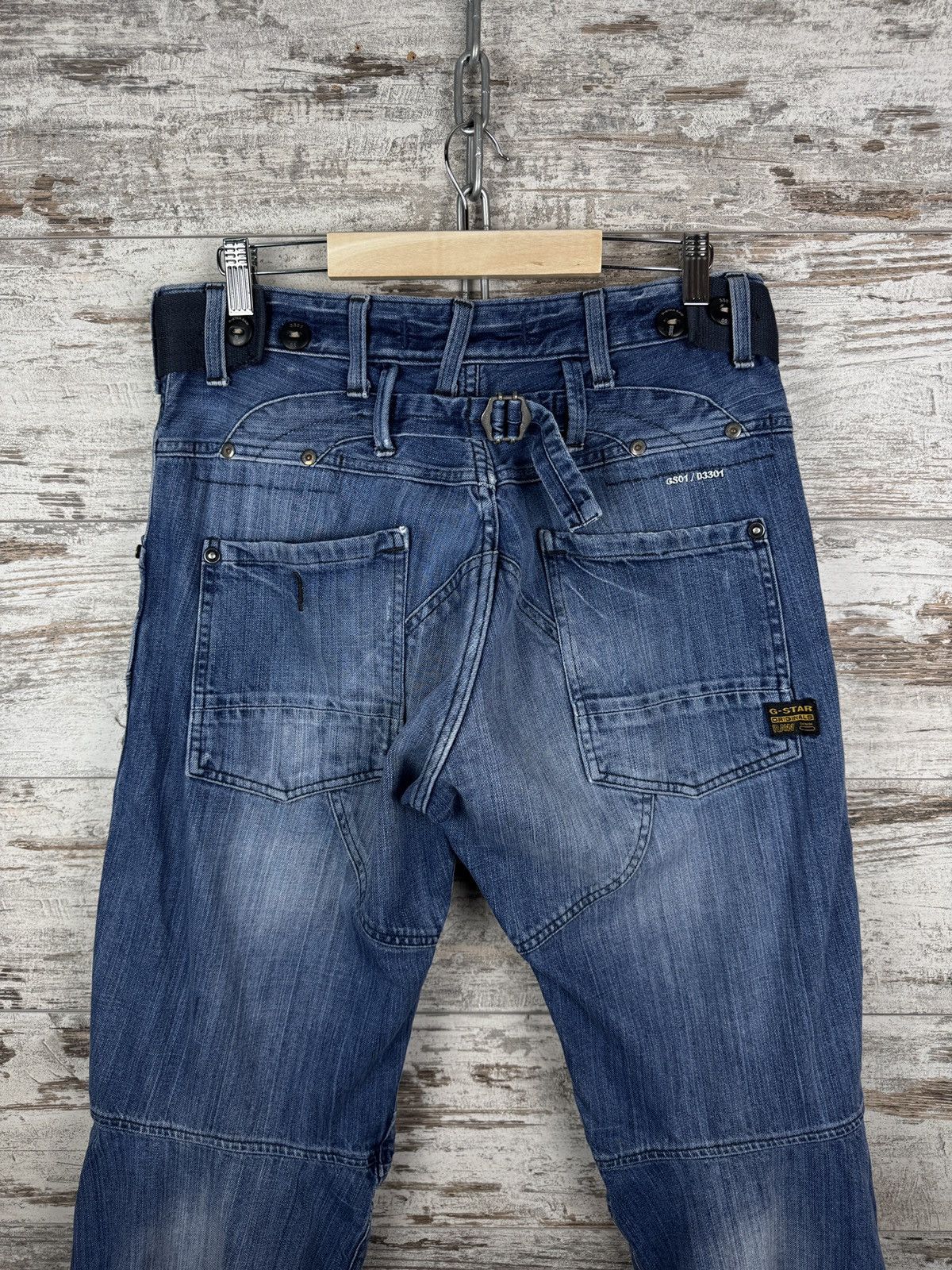 G-Star Mens jeans G Star Raw Denim Y2k Size 32 Color Blue Size US 32 / EU 48 - 10 Thumbnail